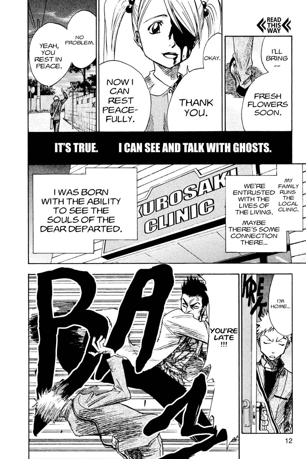 Bleach Chapter 1 - Page 12