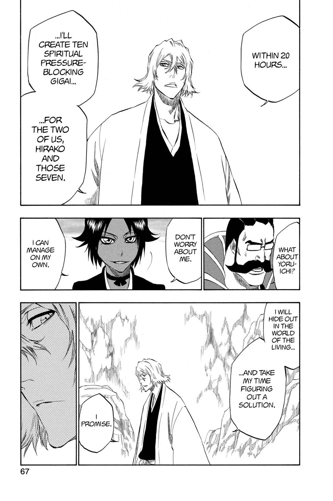 Bleach Chapter 315.8 - Page 65