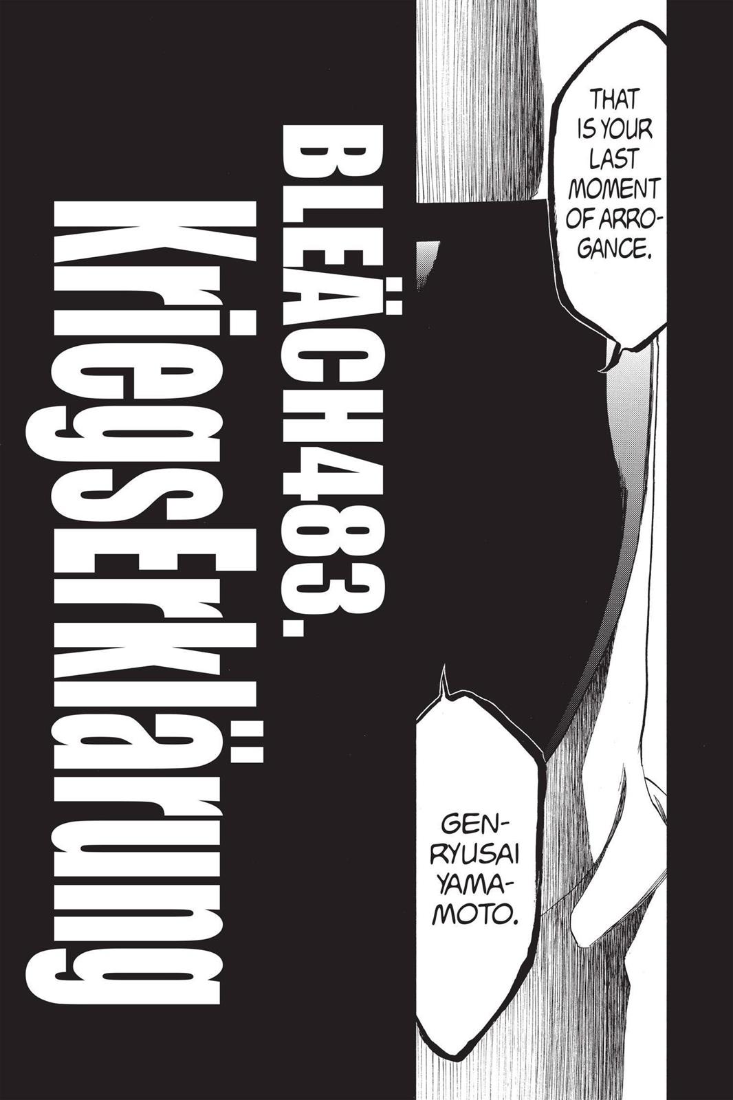 Bleach Chapter 483 - Page 5