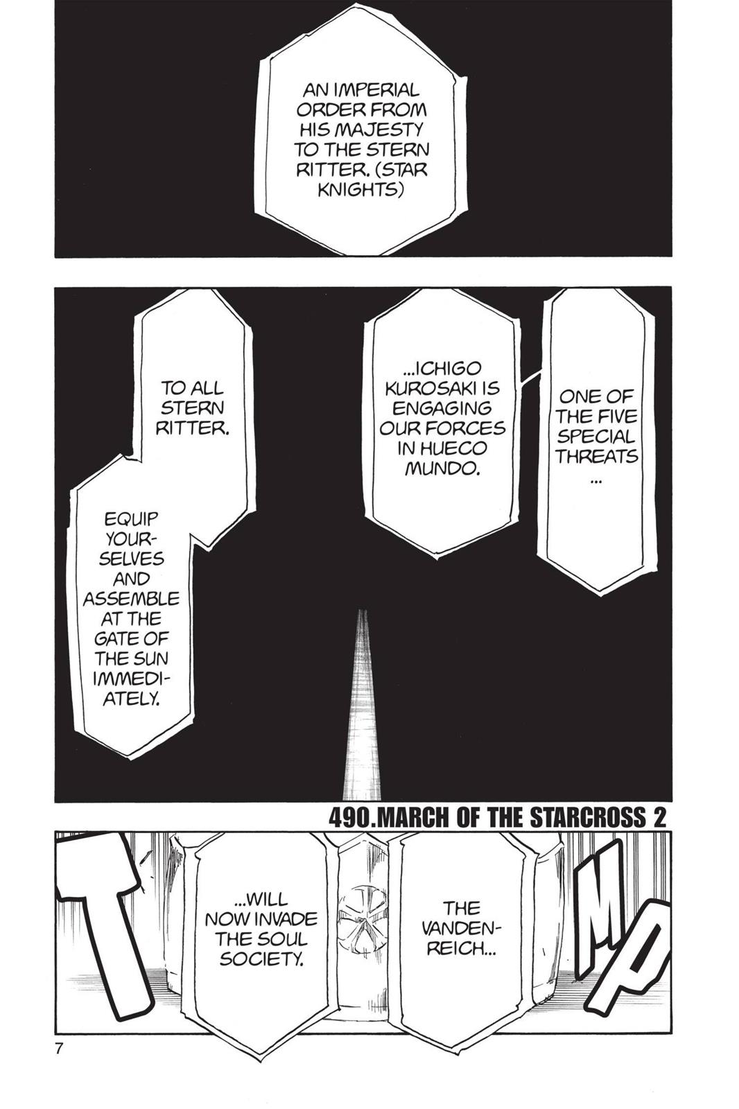 Bleach Chapter 490 - Page 7