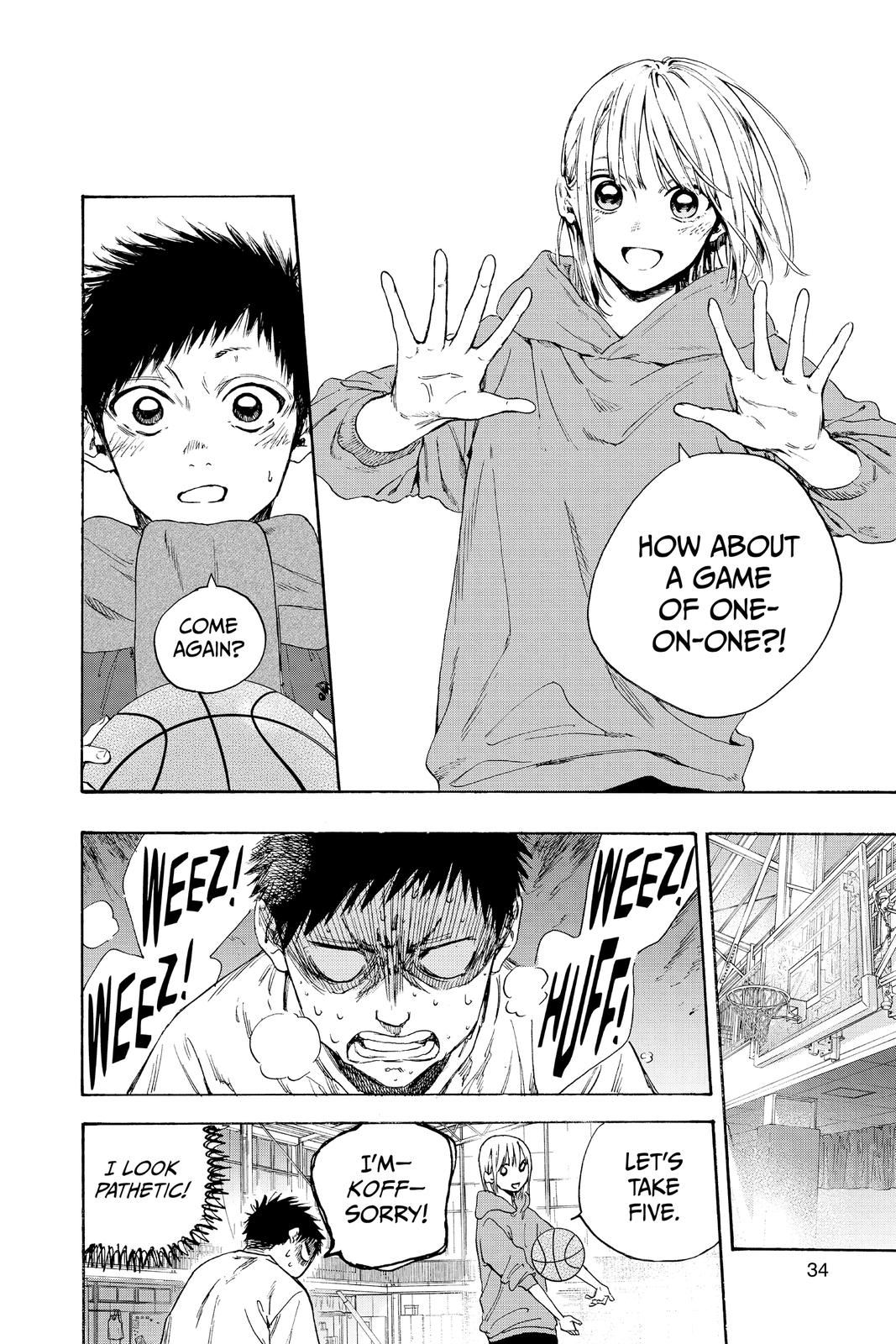 Blue Box Chapter 1 - Page 34