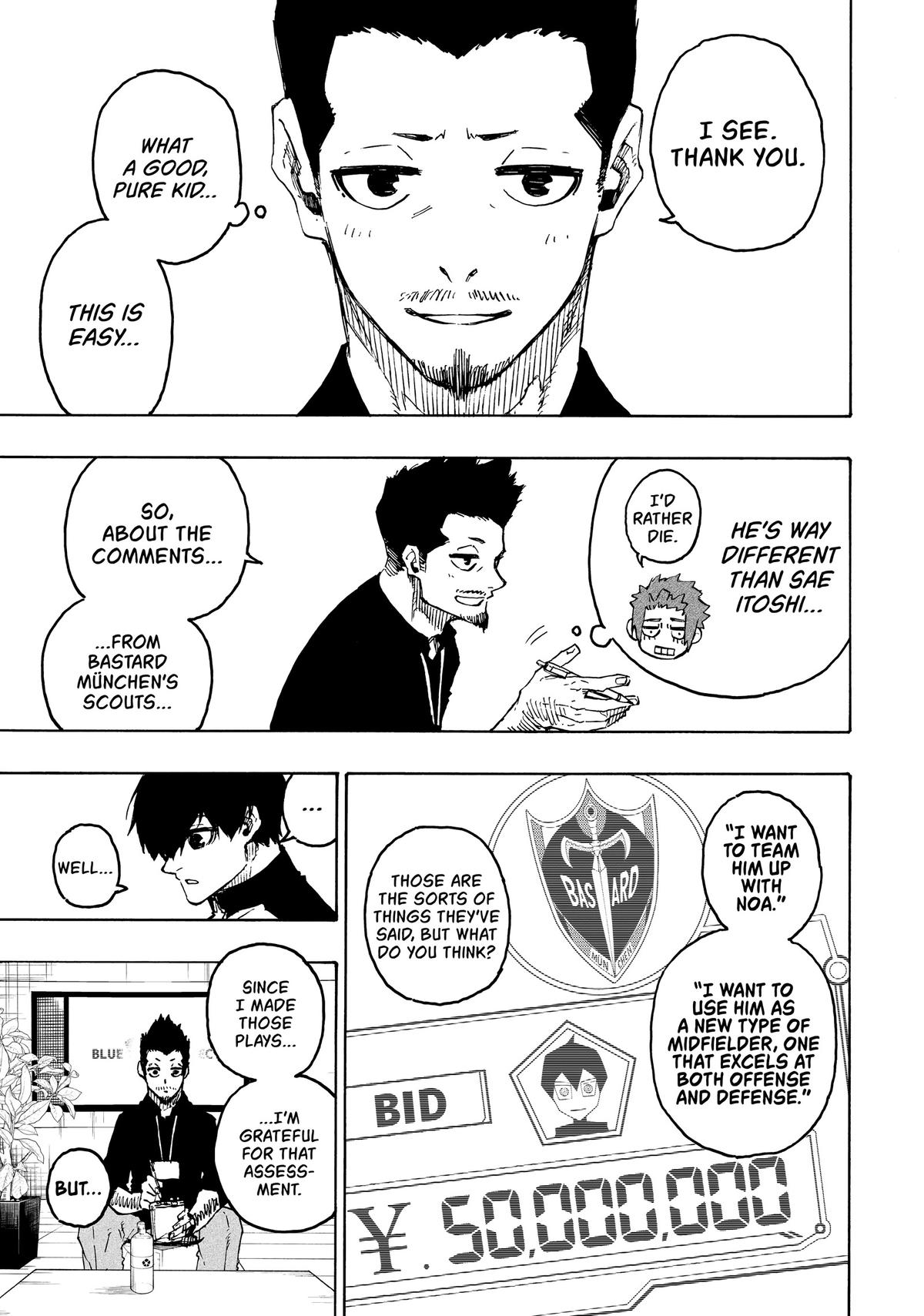 Blue Lock Chapter 205 - Page 3