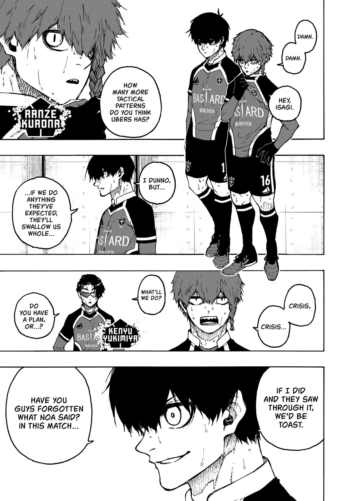Blue Lock Chapter 217 - Page 9