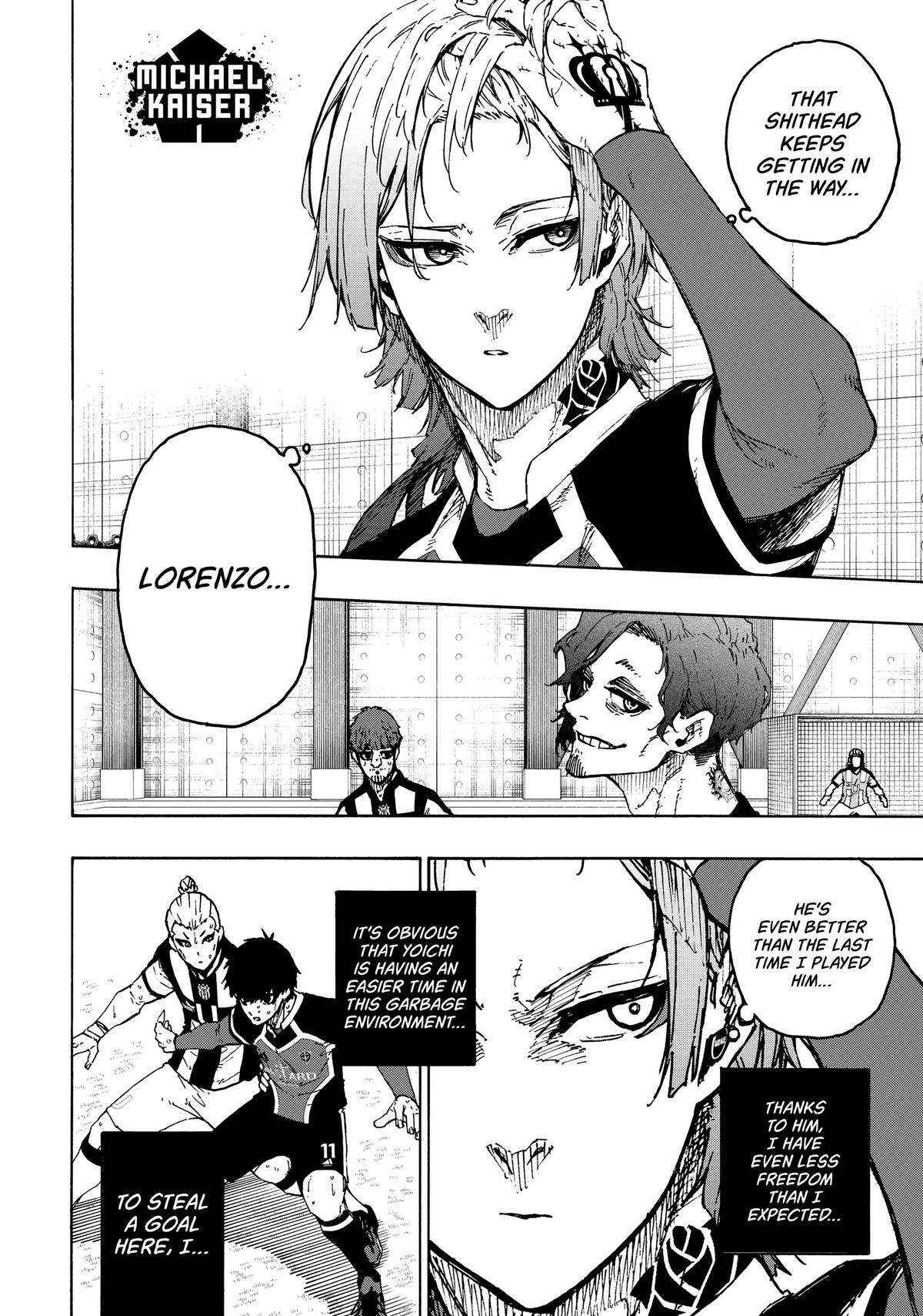 Blue Lock Chapter 218 - Page 14