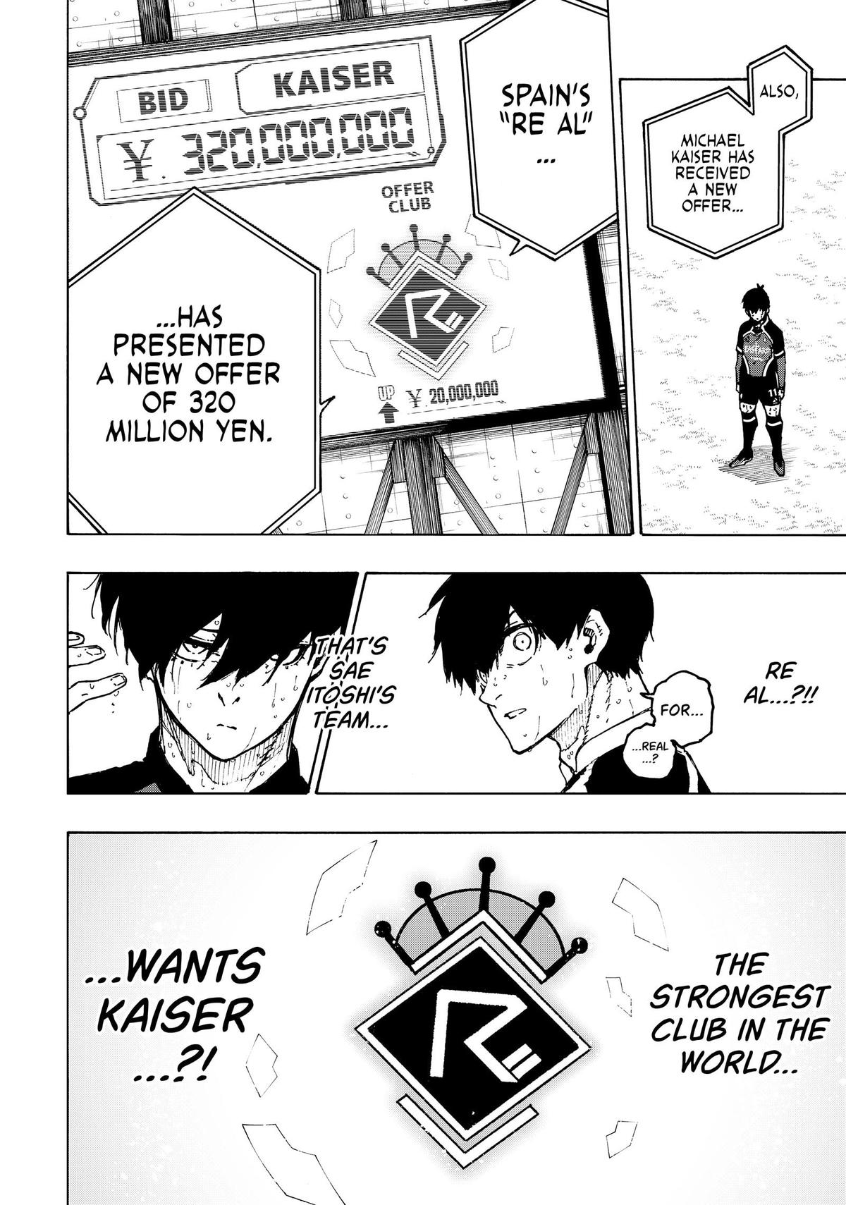 Blue Lock Chapter 240 - Page 22