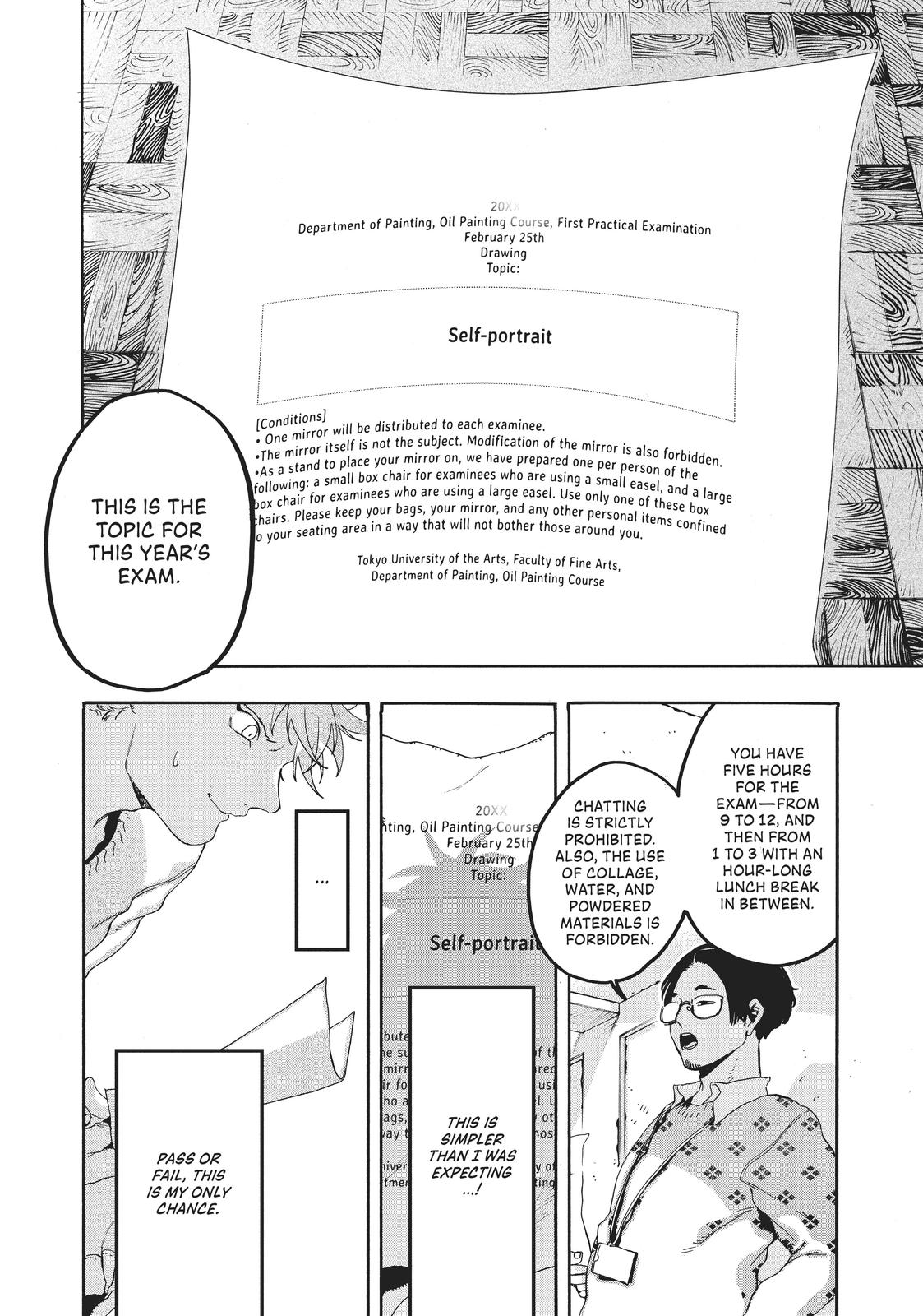 Blue Period Chapter 15 - Page 42