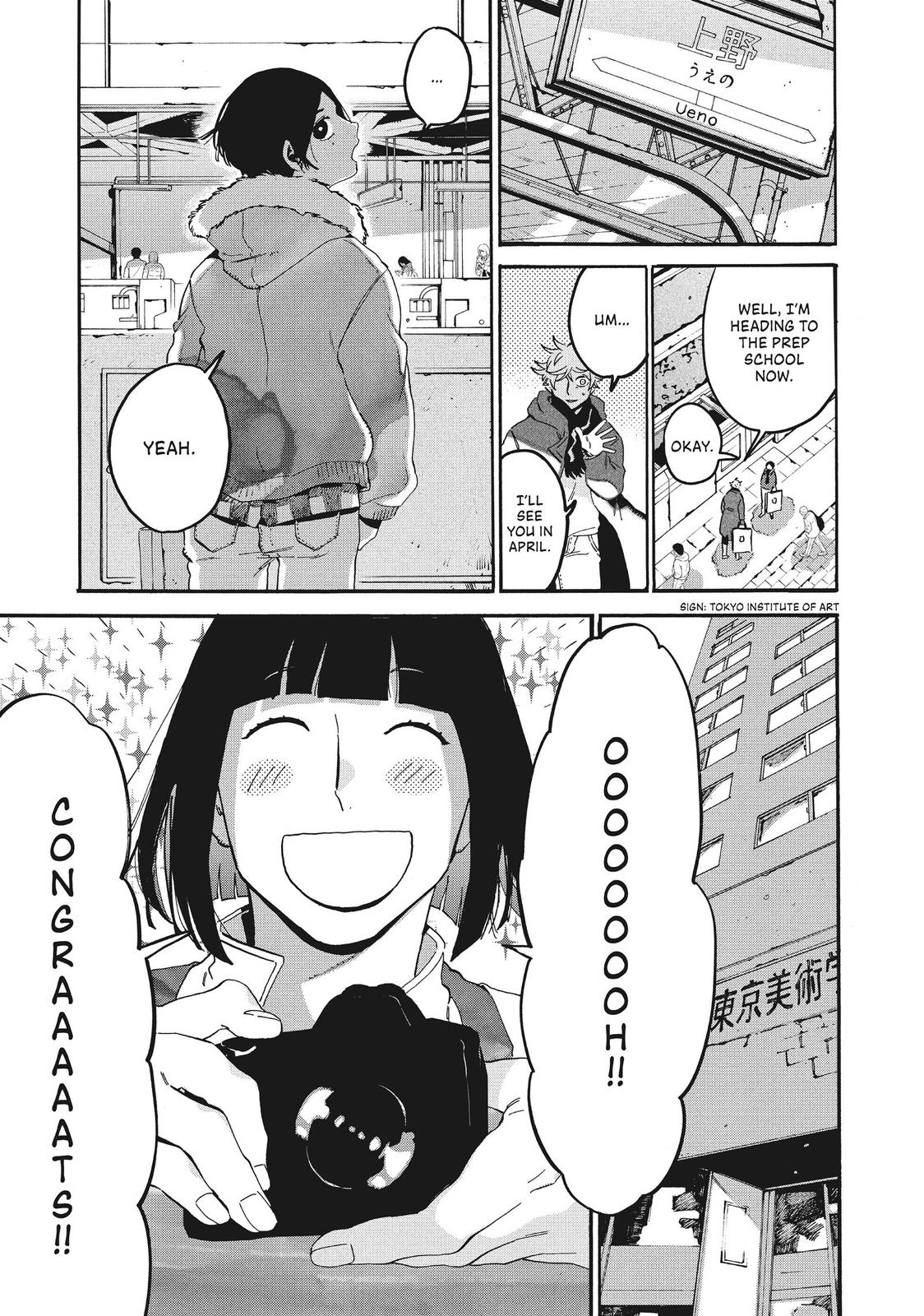 Blue Period Chapter 25 - Page 36