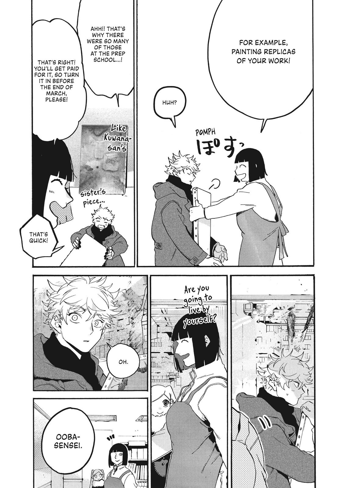 Blue Period Chapter 25 - Page 39
