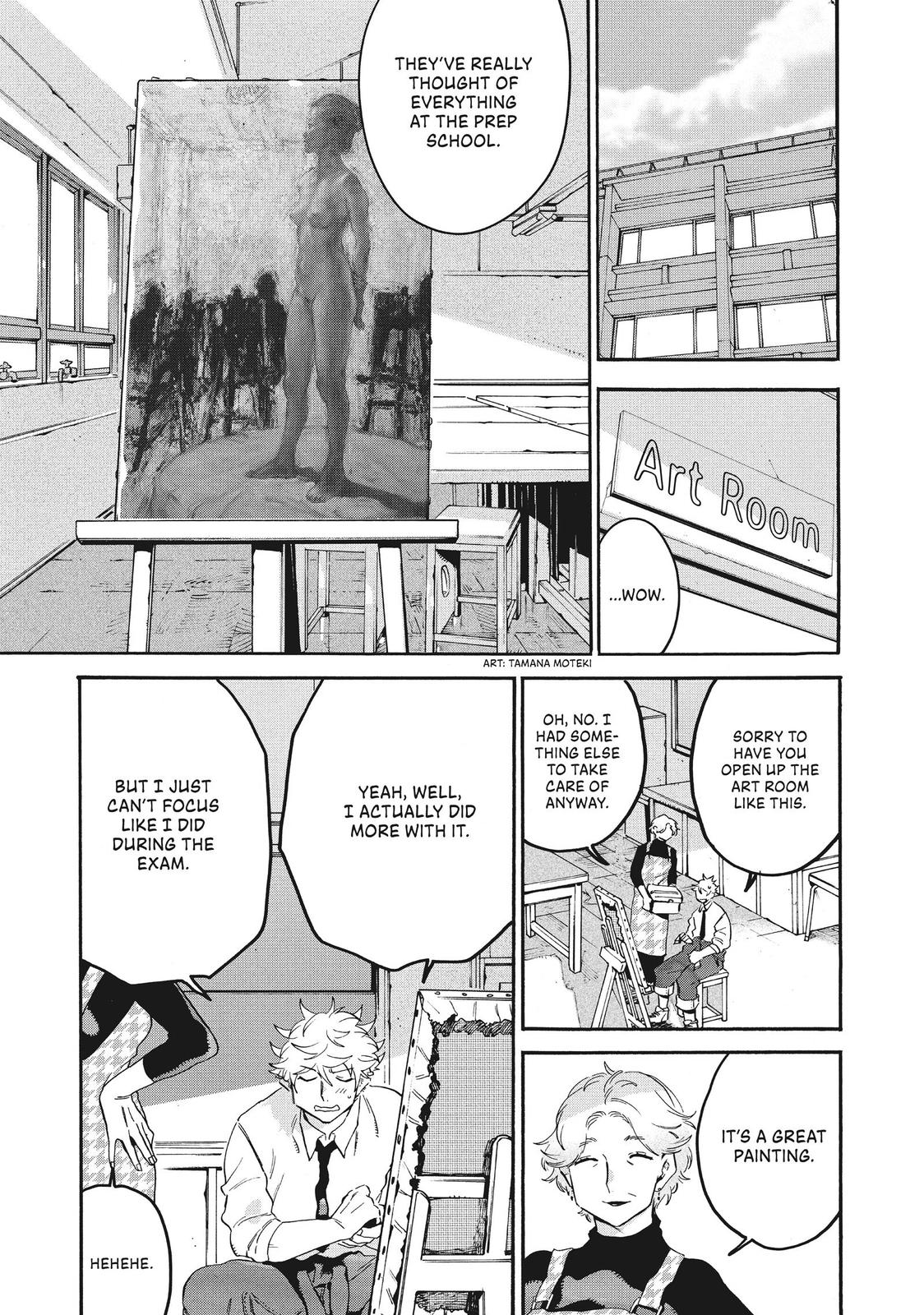 Blue Period Chapter 25 - Page 46