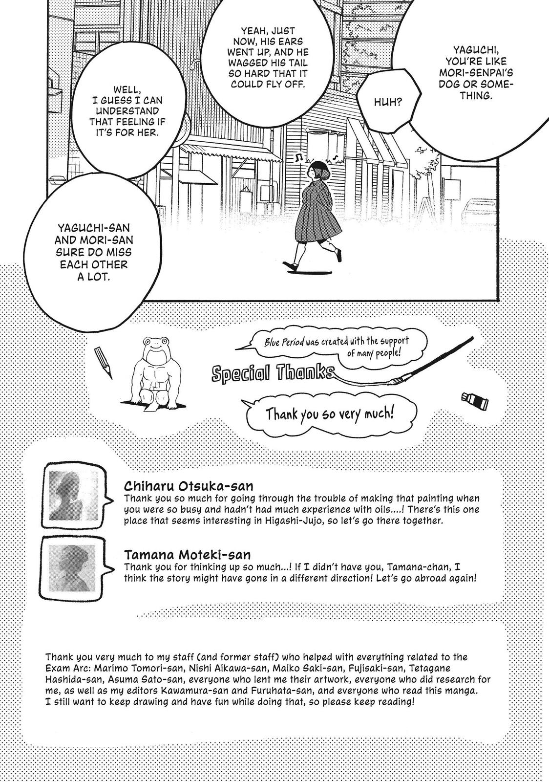 Blue Period Chapter 25 - Page 54