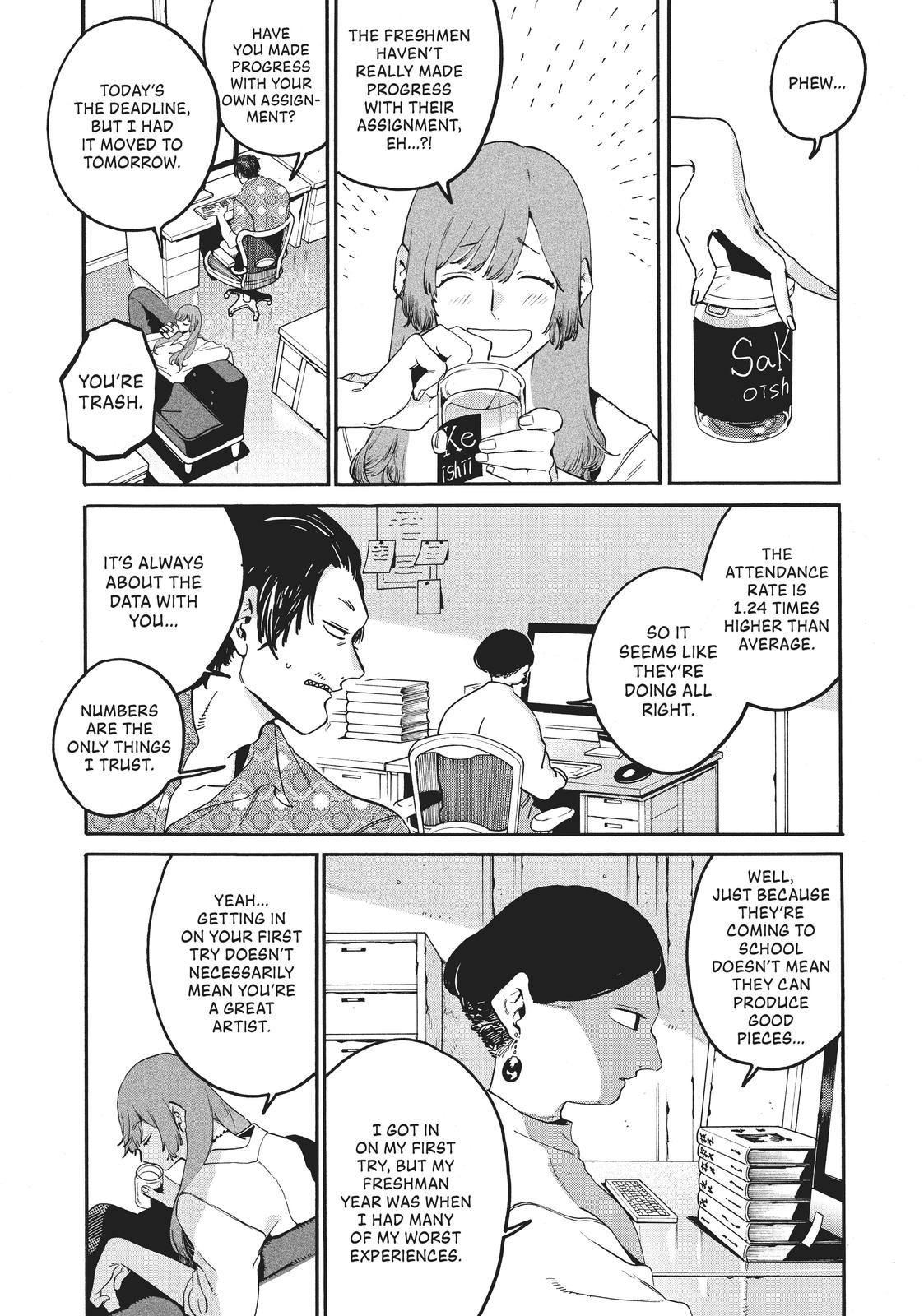 Blue Period Chapter 28 - Page 34