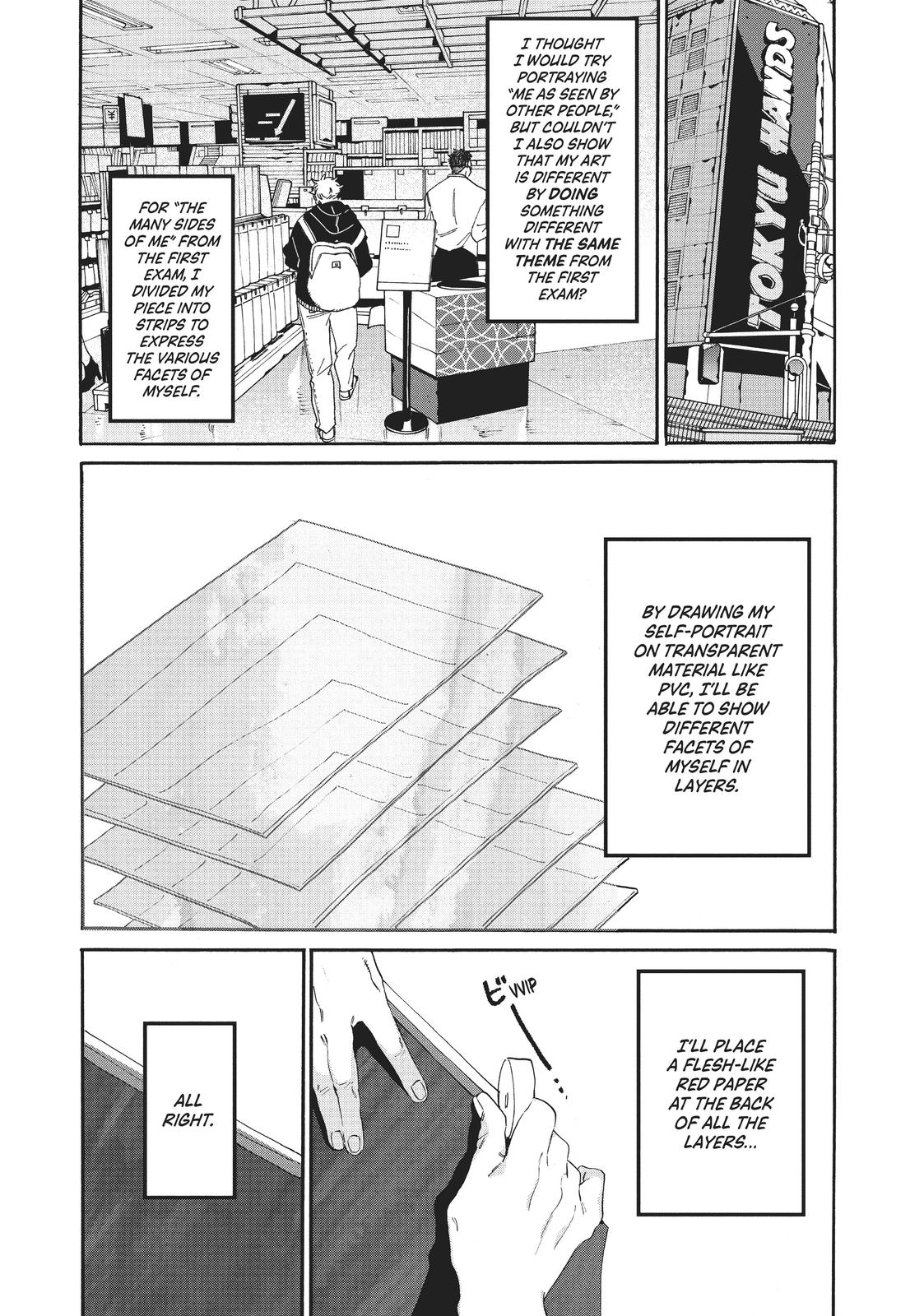 Blue Period Chapter 28 - Page 42