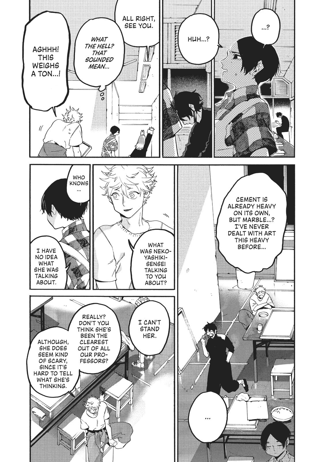 Blue Period Chapter 36 - Page 35