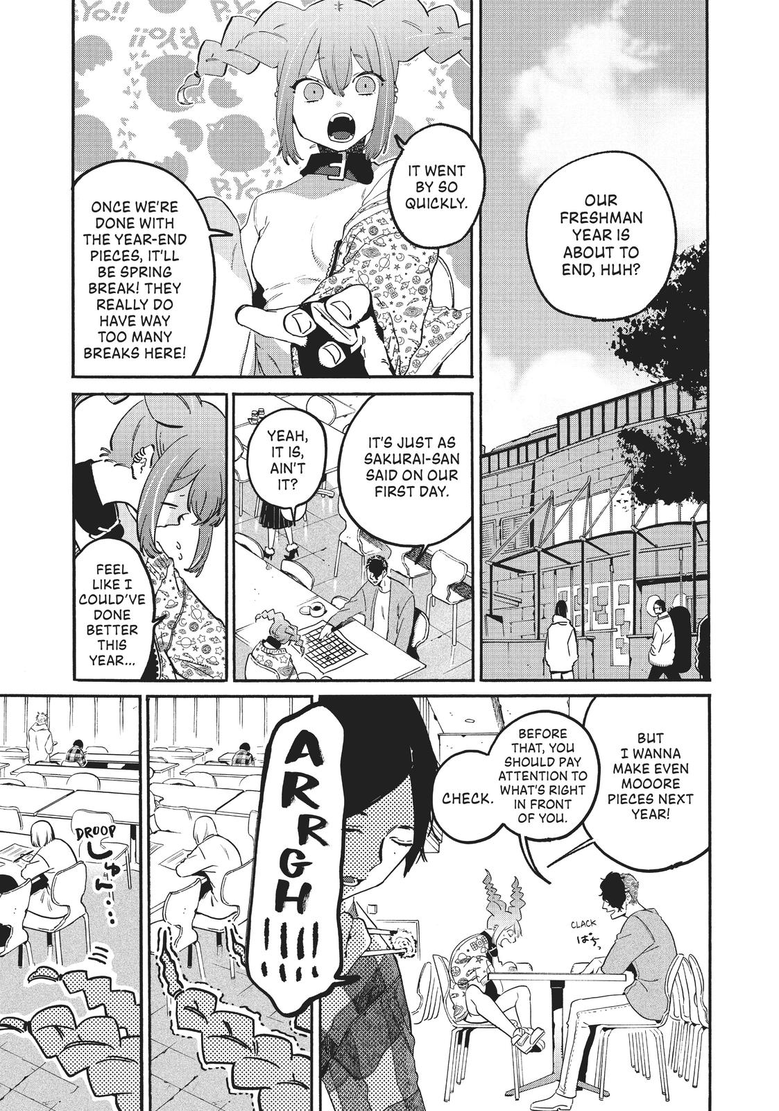 Blue Period Chapter 38 - Page 5