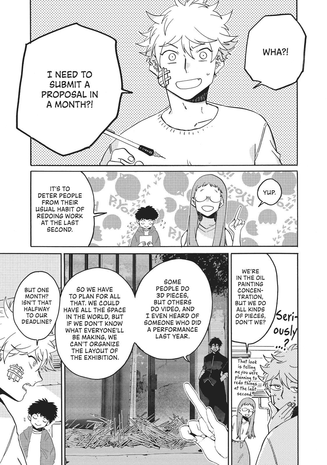 Blue Period Chapter 39 - Page 23