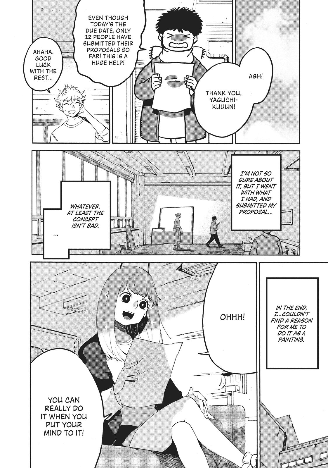 Blue Period Chapter 40 - Page 36