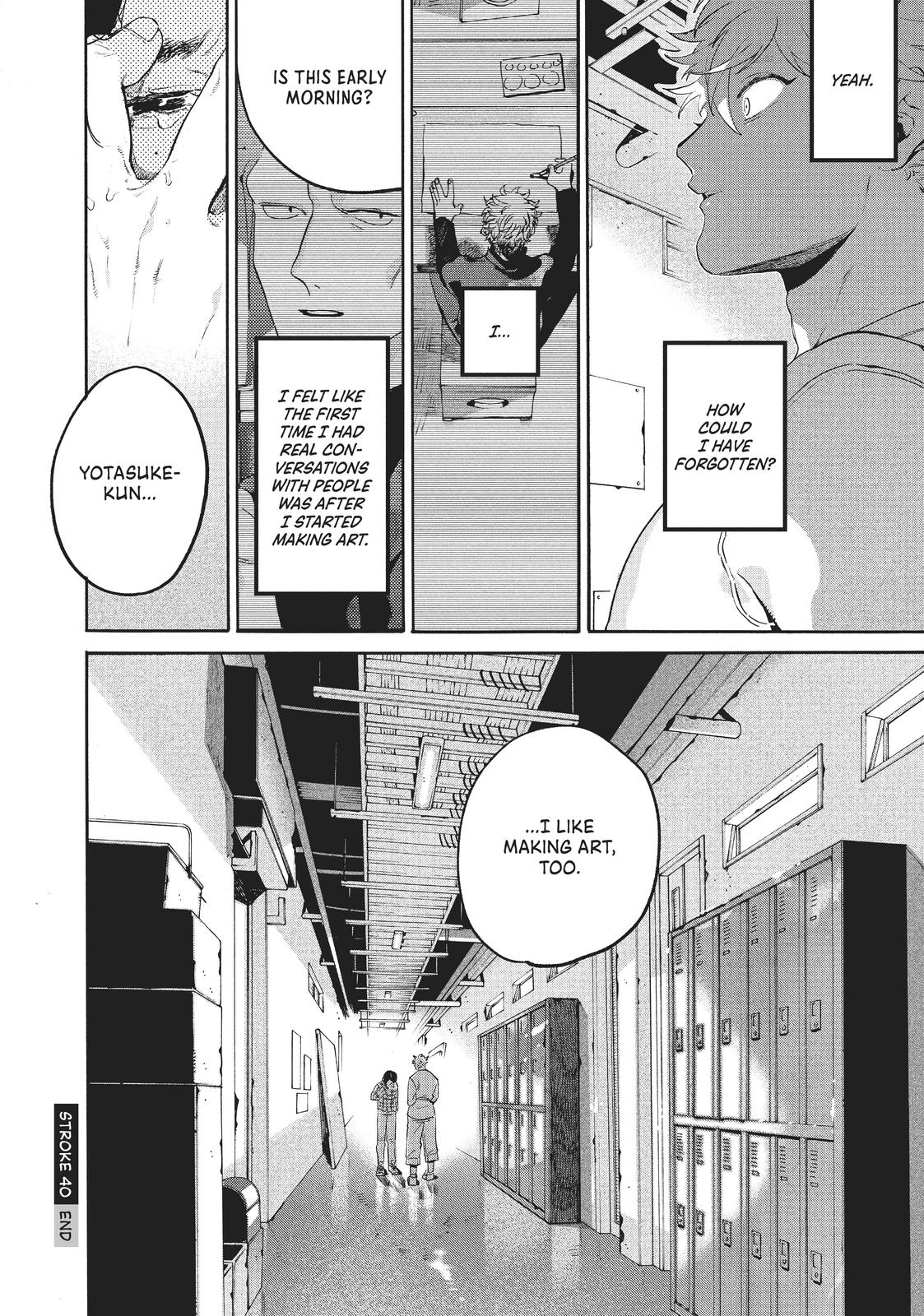 Blue Period Chapter 40 - Page 47
