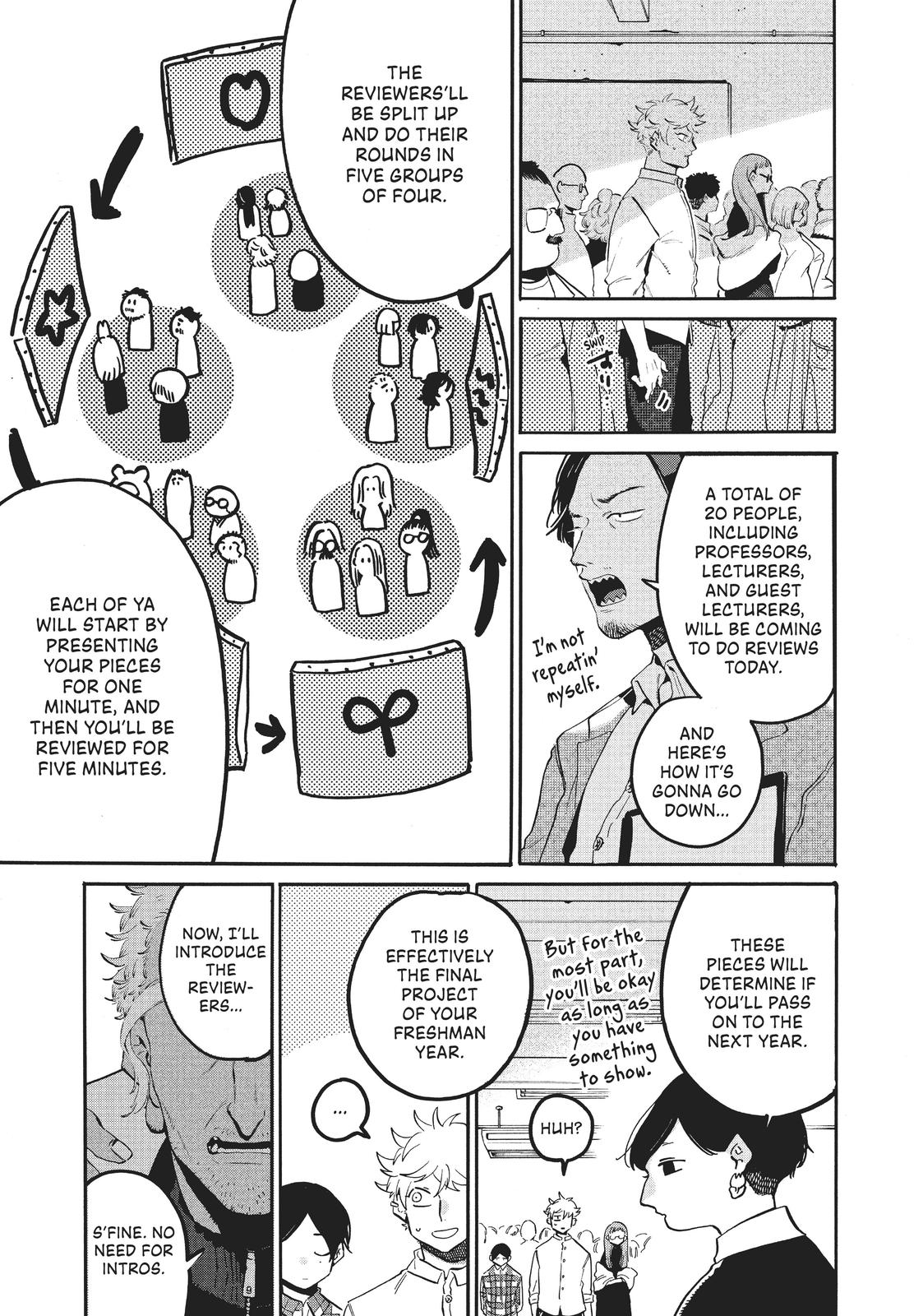 Blue Period Chapter 42 - Page 3