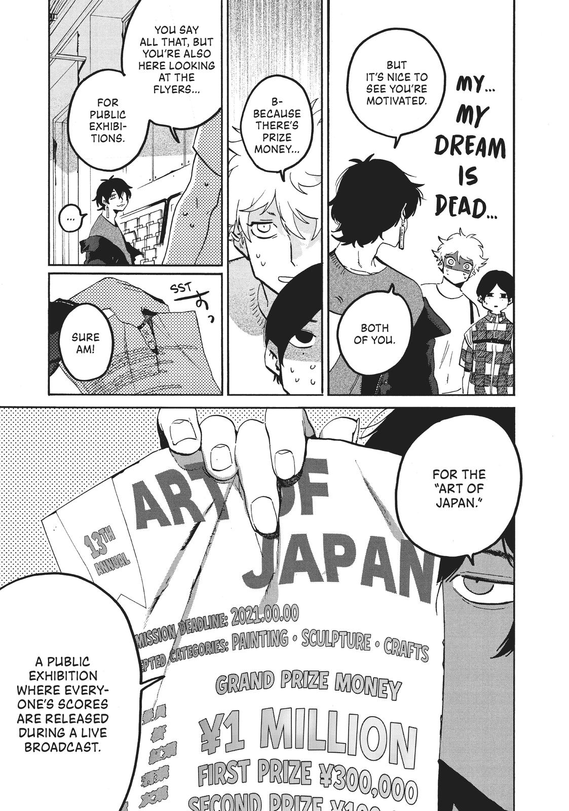Blue Period Chapter 55 - Page 13