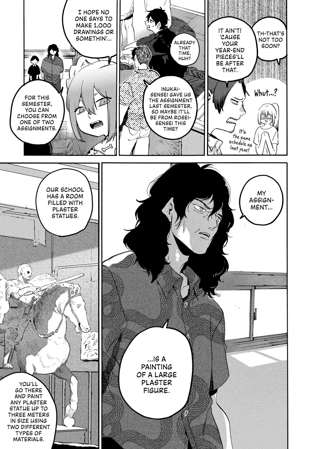 Blue Period Chapter 67 - Page 4
