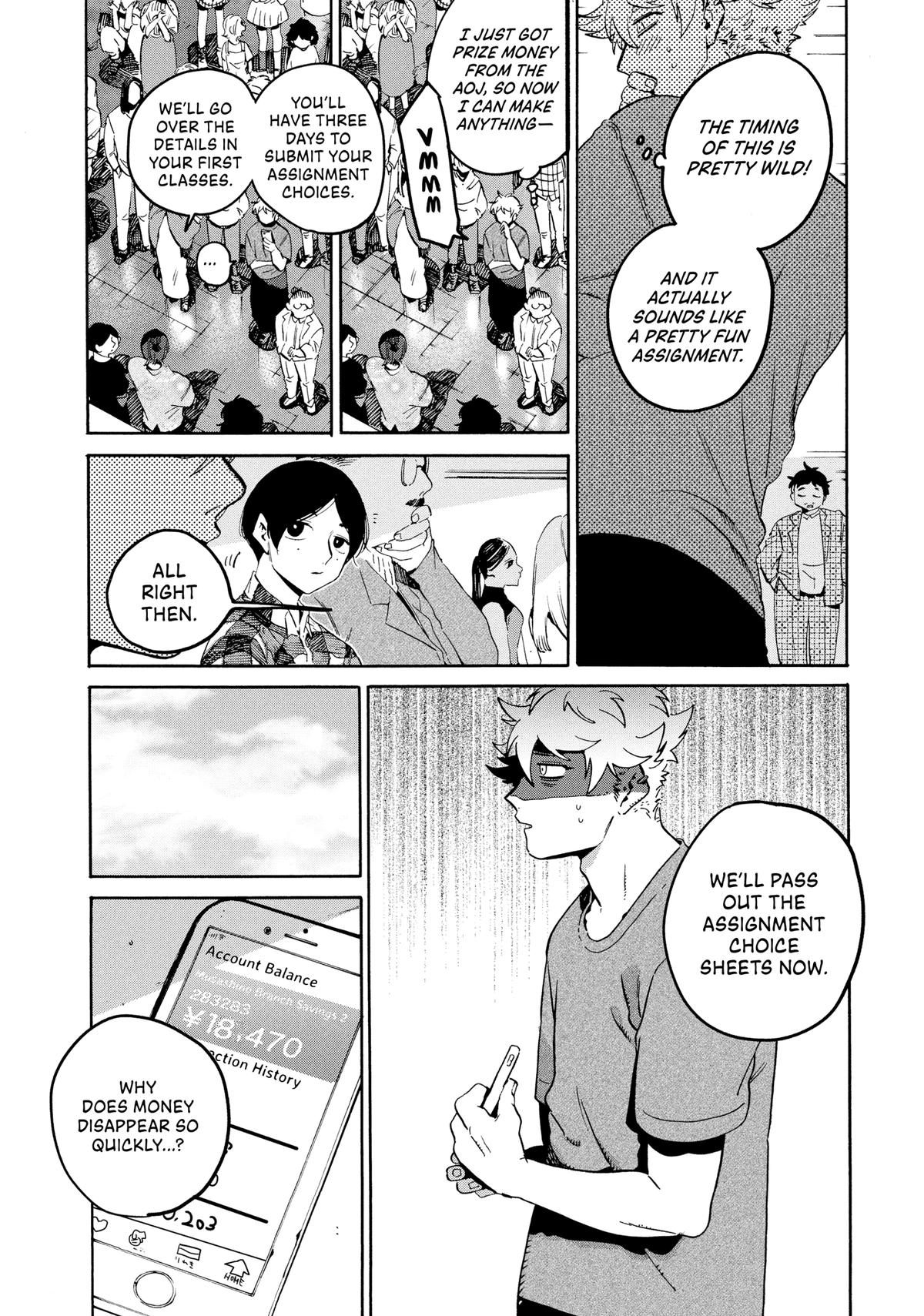 Blue Period Chapter 67 - Page 7