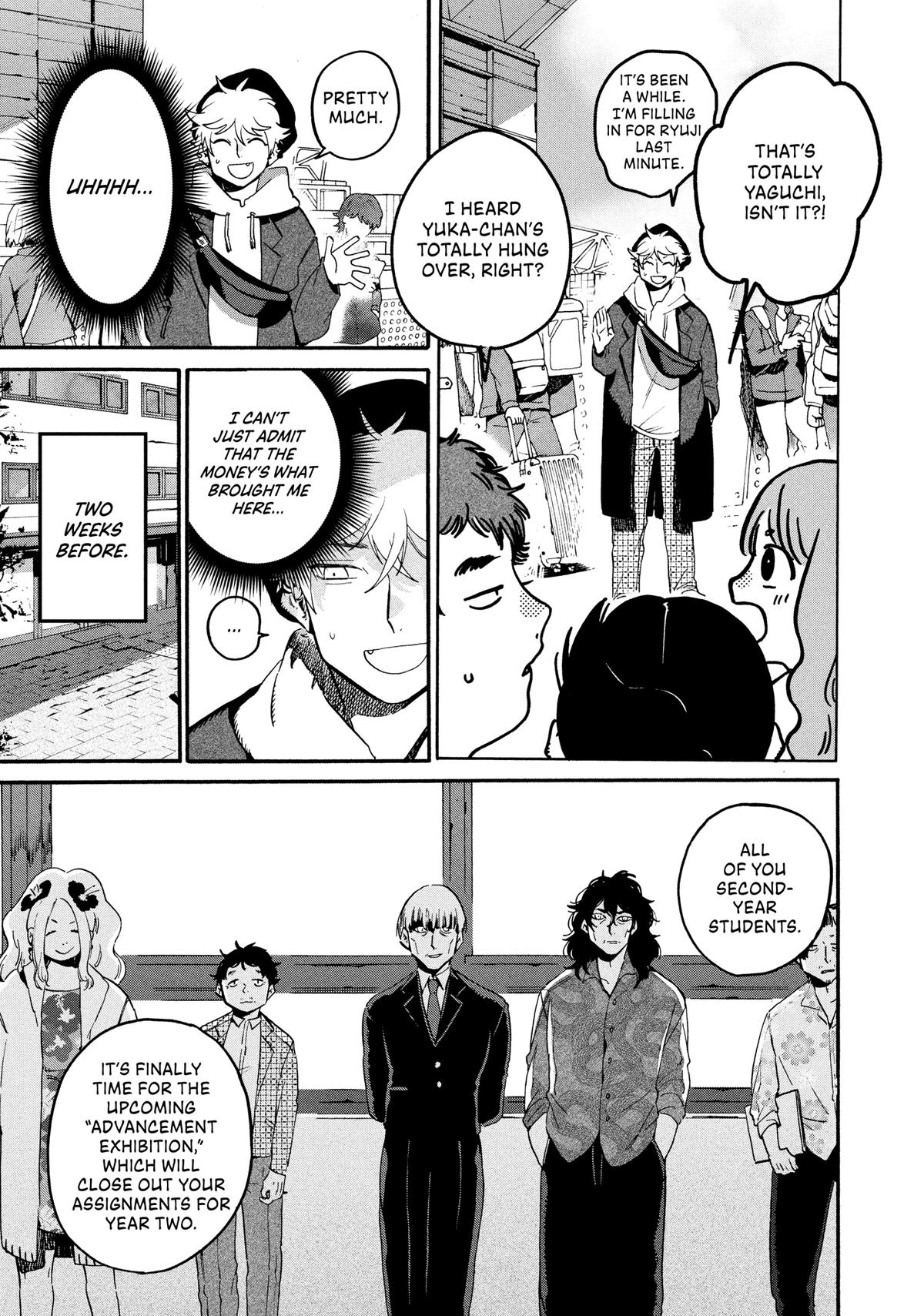 Blue Period Chapter 72 - Page 4