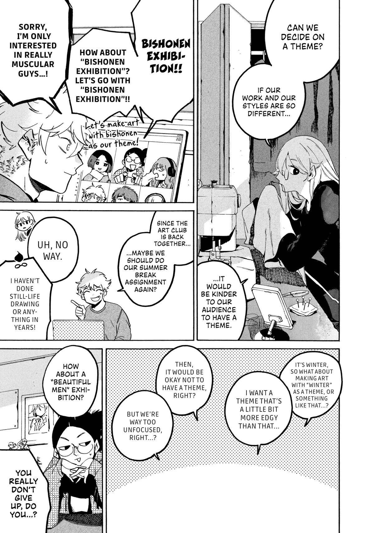 Blue Period Chapter 73 - Page 23