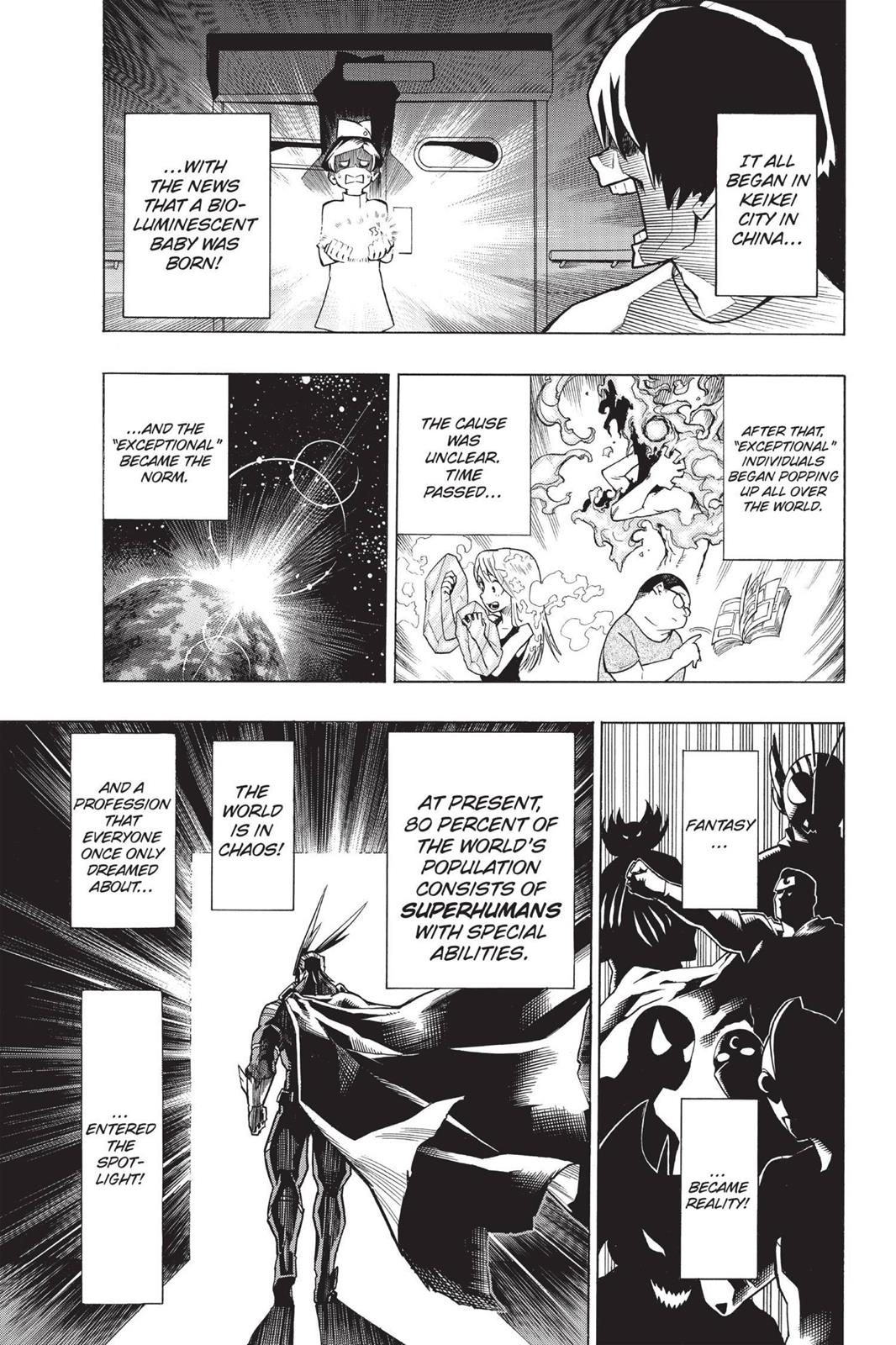 My Hero Academia Chapter 1 - Page 10