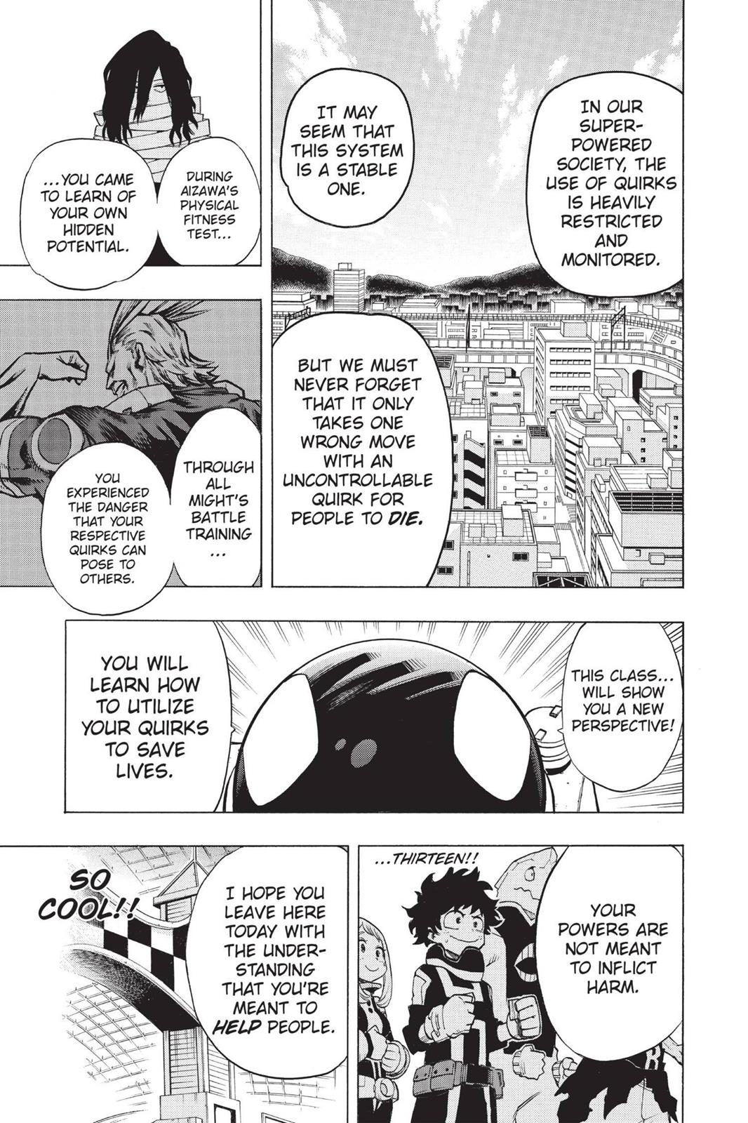 My Hero Academia Chapter 13 - Page 13