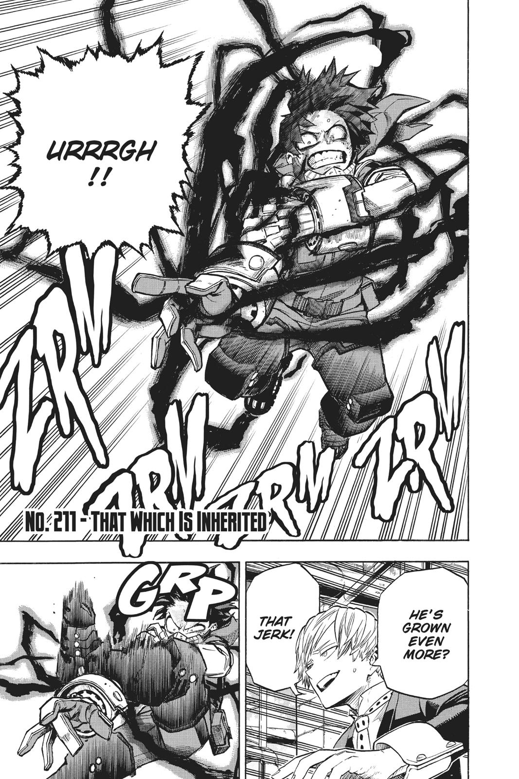 My Hero Academia Chapter 211 - Page 3