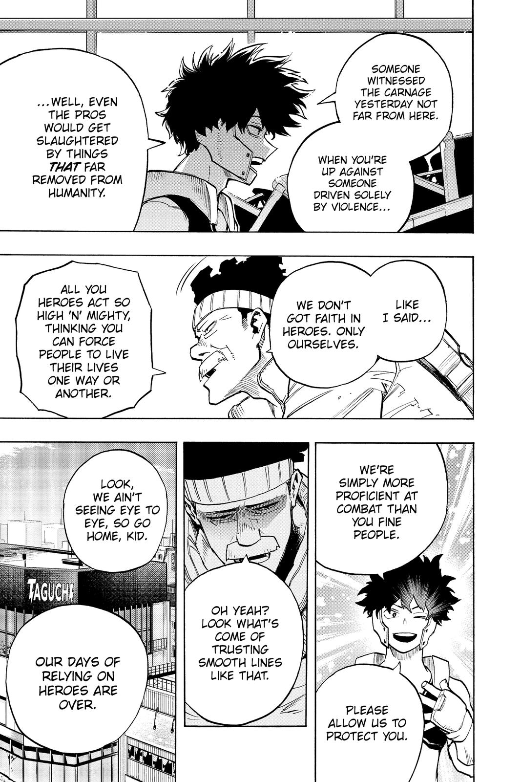 My Hero Academia Chapter 307 - Page 11