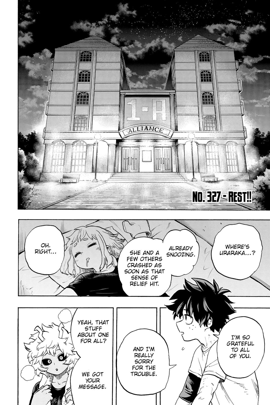 My Hero Academia Chapter 327 - Page 4