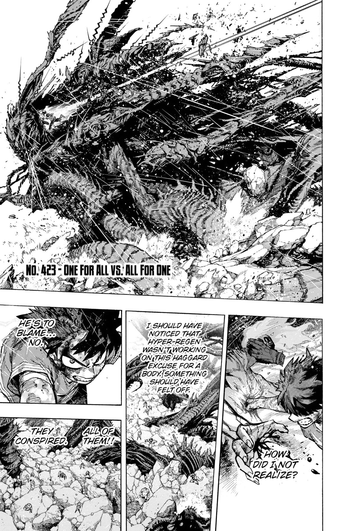 My Hero Academia Chapter 423 - Page 6