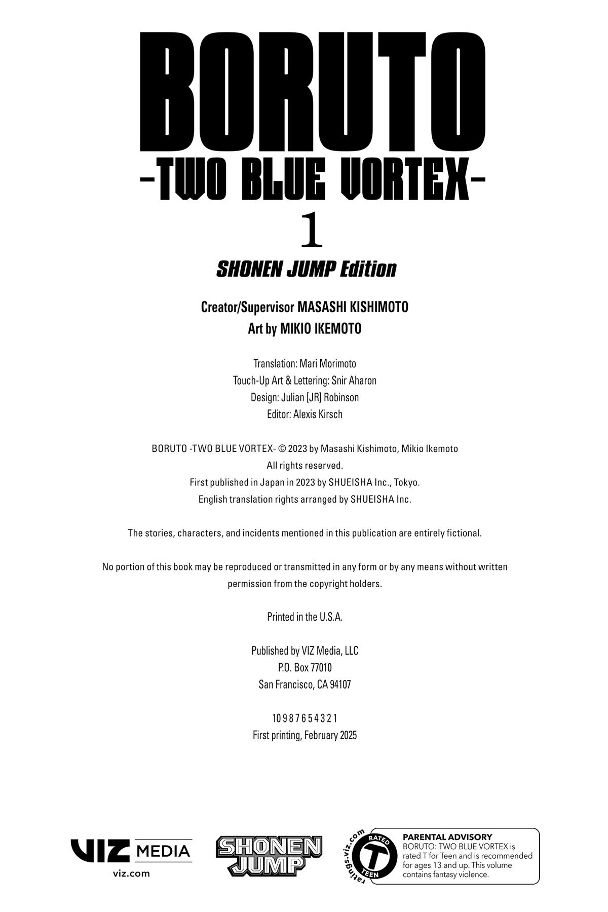 Boruto: Two Blue Vortex Chapter 1 - Page 3