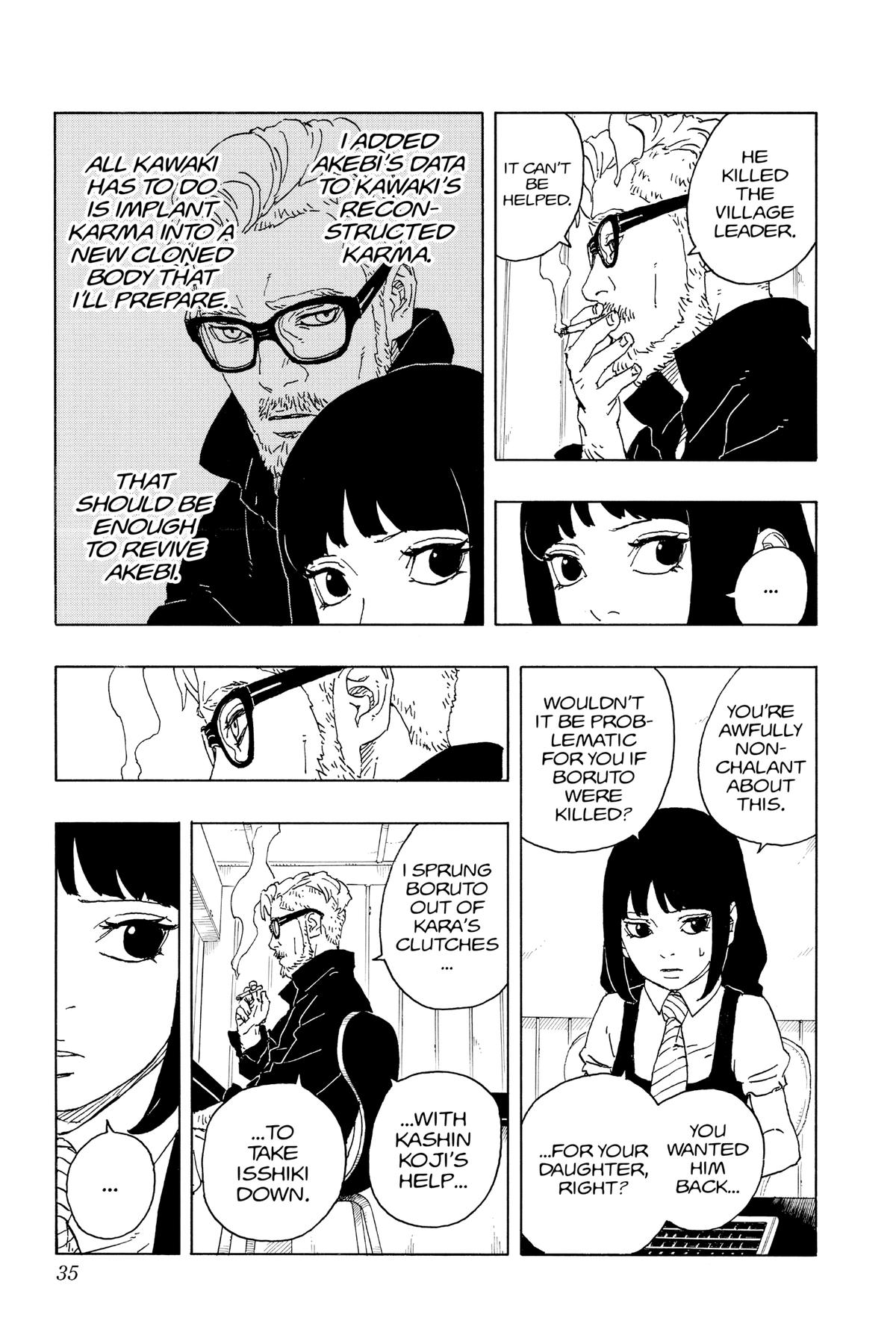 Boruto: Two Blue Vortex Chapter 5 - Page 35