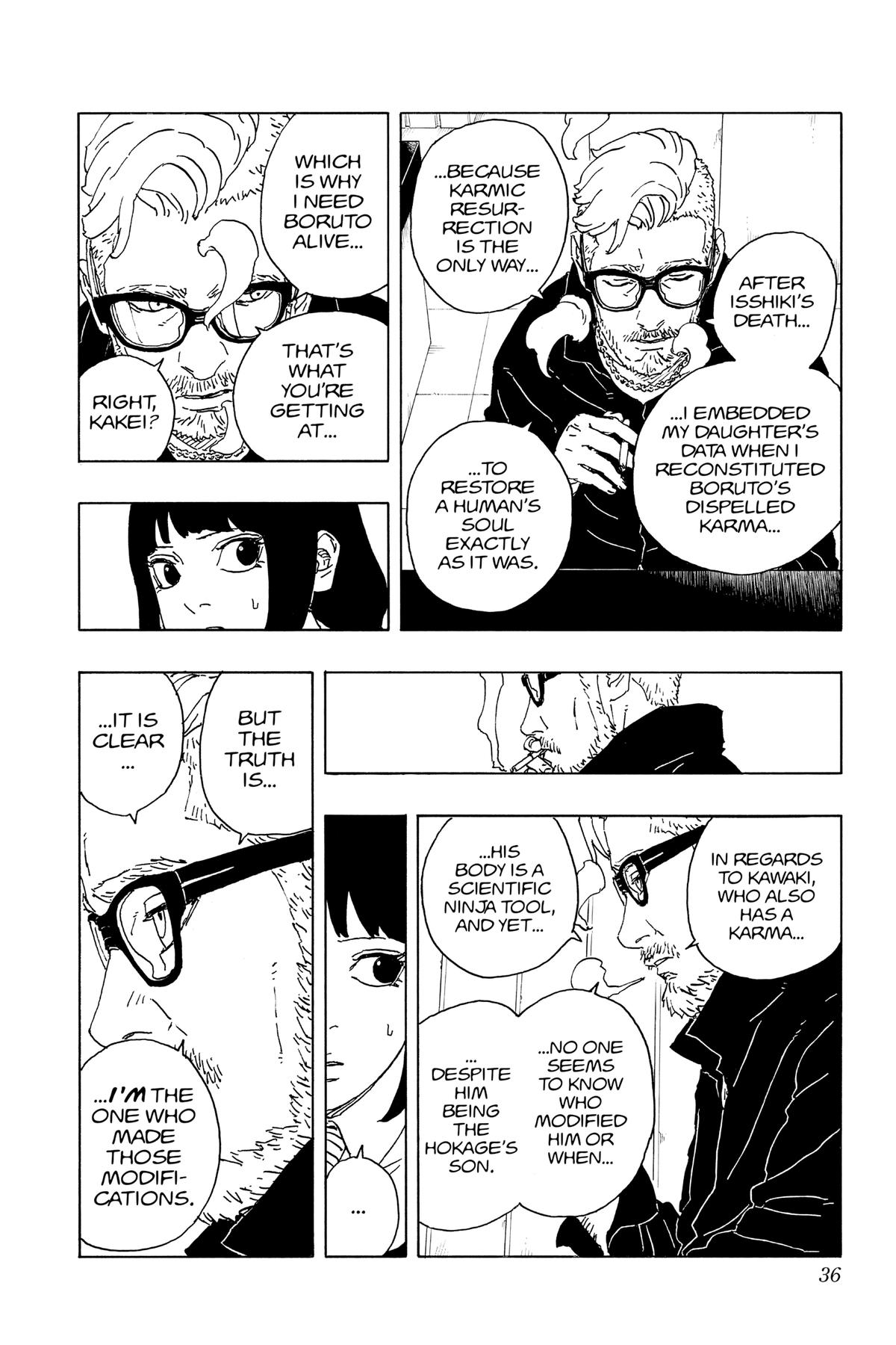 Boruto: Two Blue Vortex Chapter 5 - Page 36