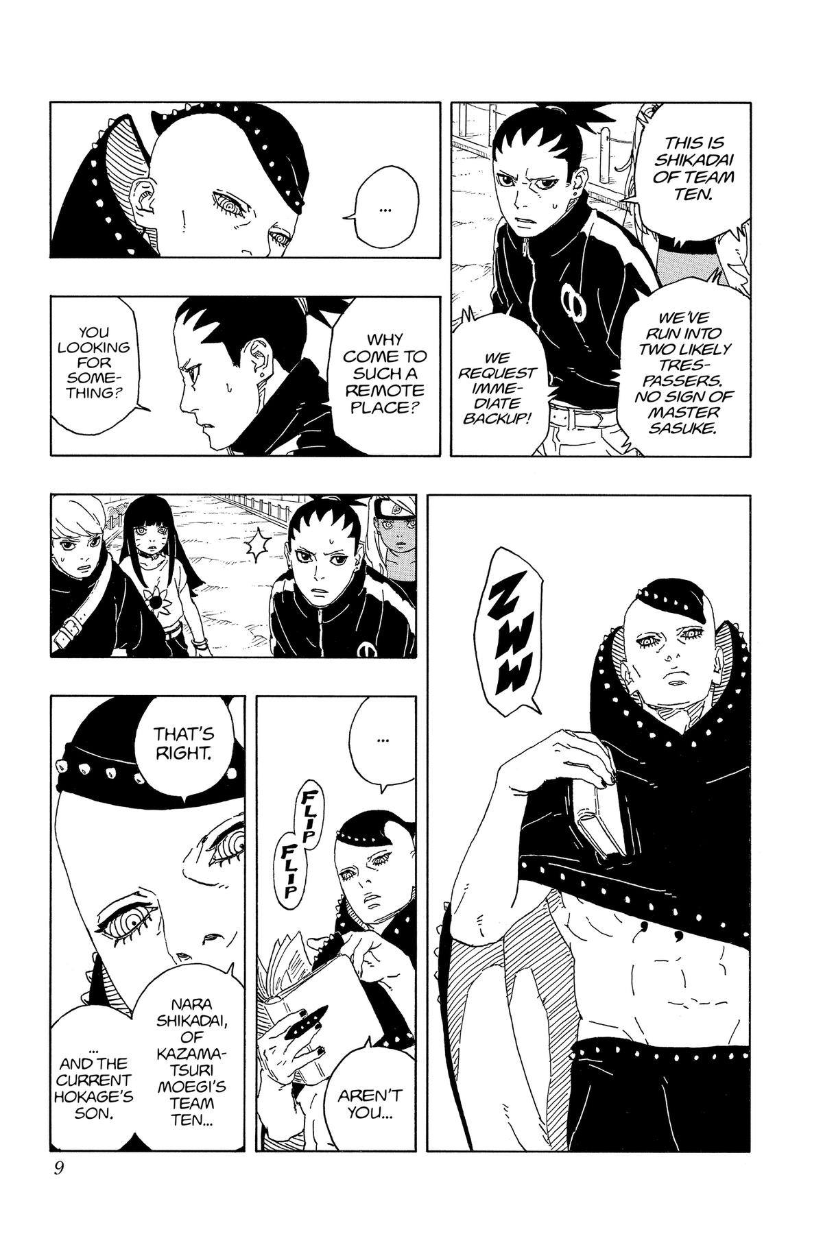 Boruto: Two Blue Vortex Chapter 9 - Page 9