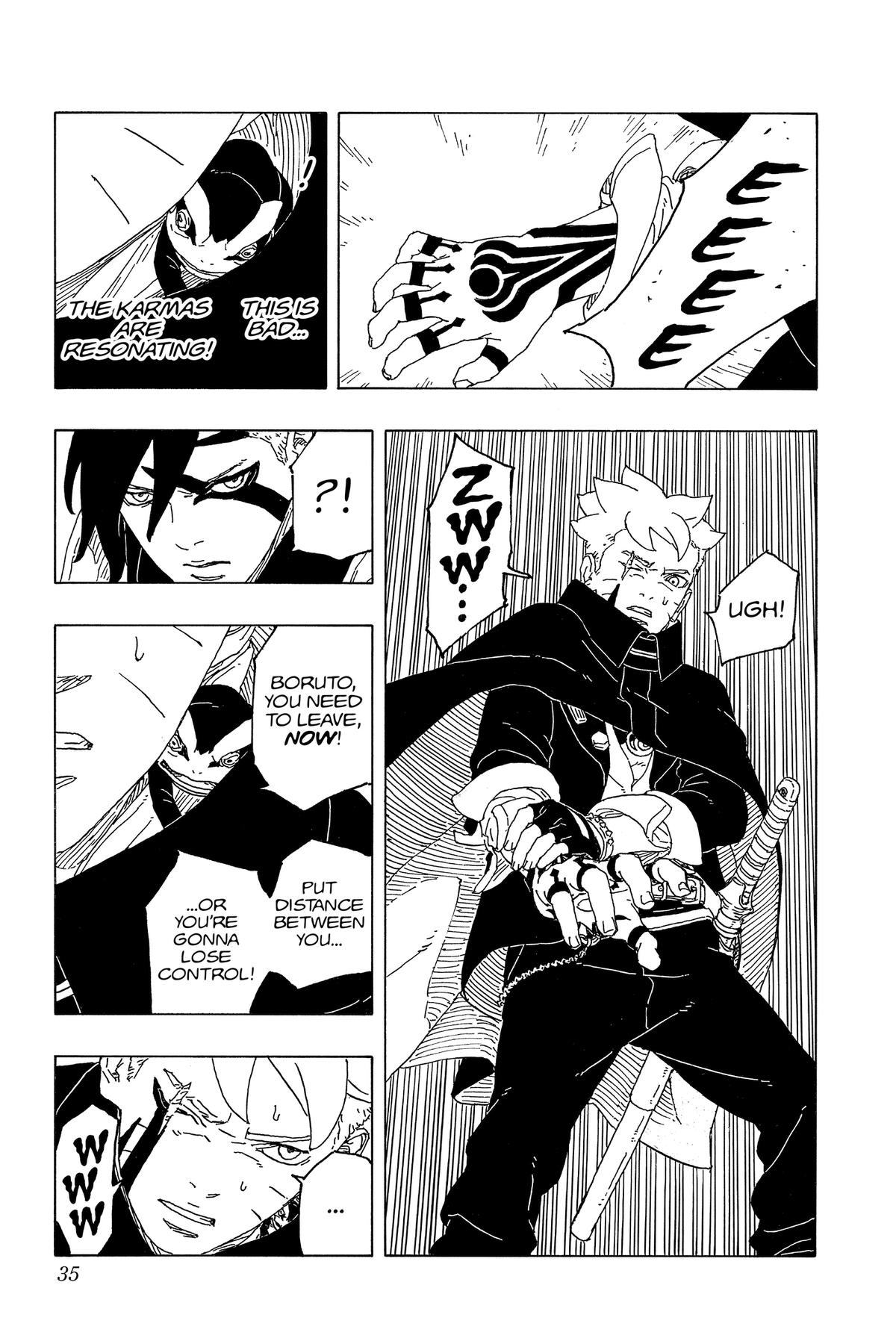 Boruto: Two Blue Vortex Chapter 9 - Page 35