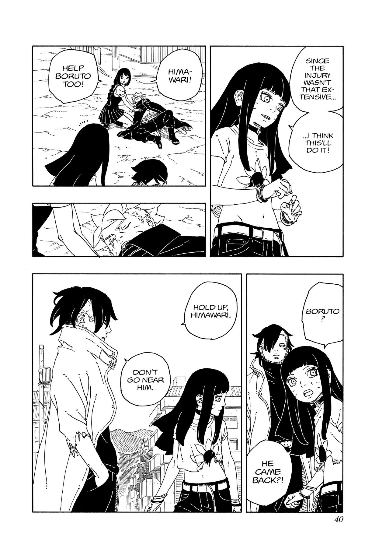 Boruto: Two Blue Vortex Chapter 13 - Page 40
