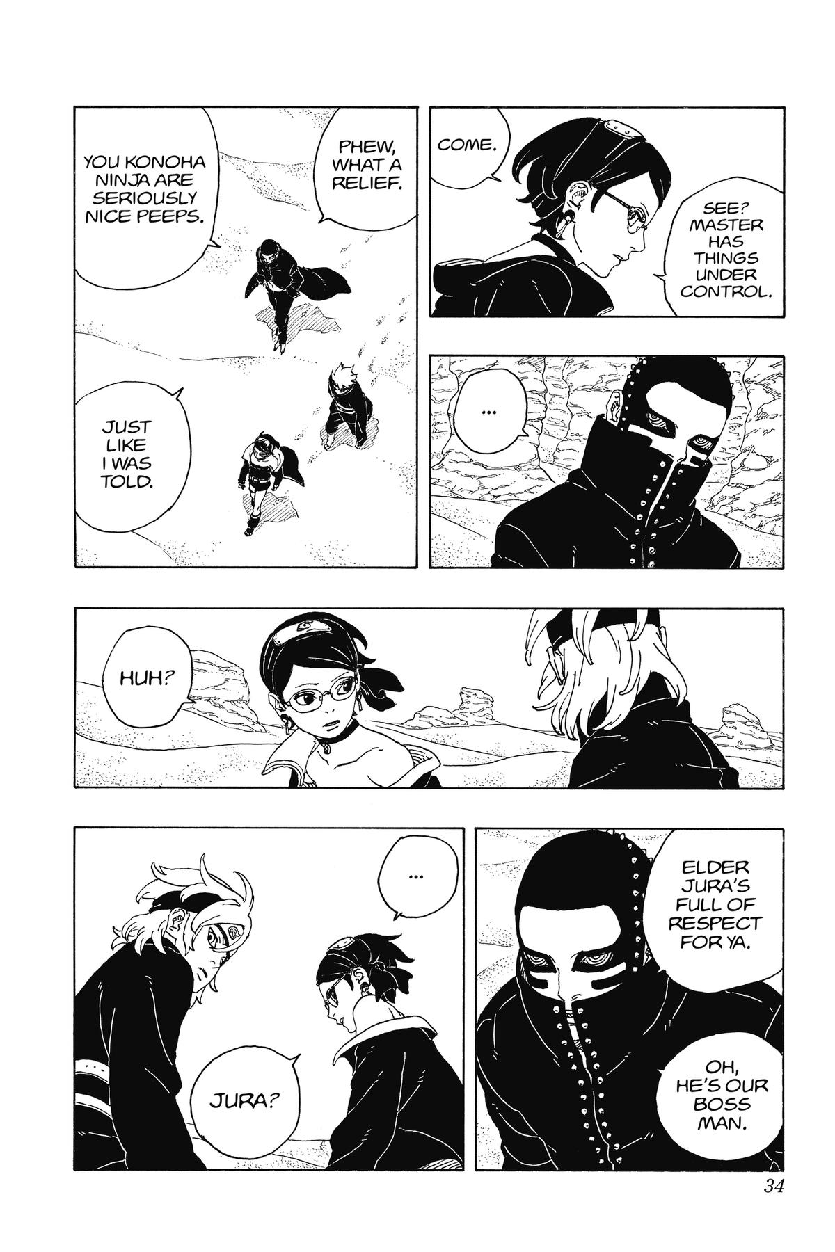 Boruto: Two Blue Vortex Chapter 17 - Page 34