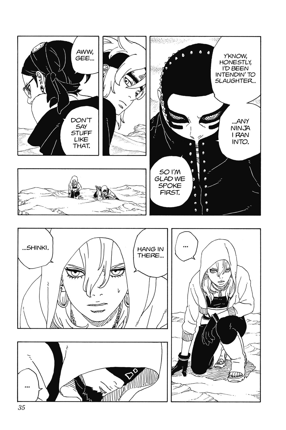 Boruto: Two Blue Vortex Chapter 17 - Page 35