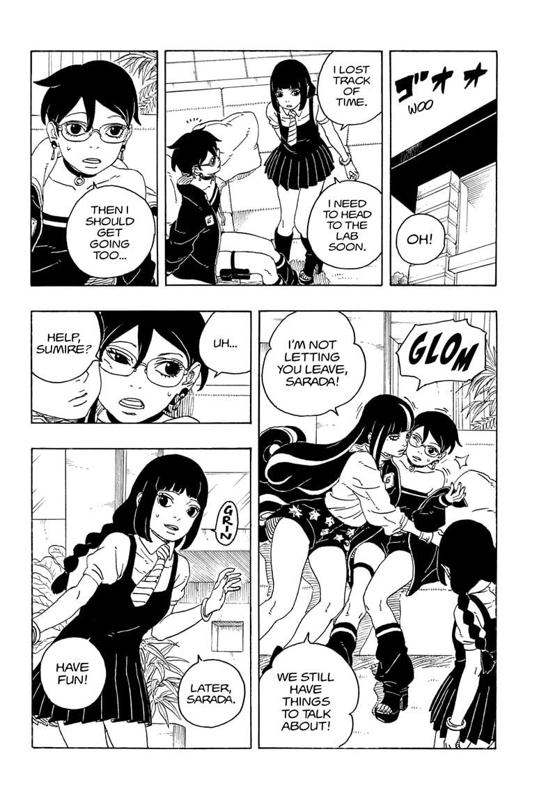 Boruto: Two Blue Vortex Chapter 27 - Page 34