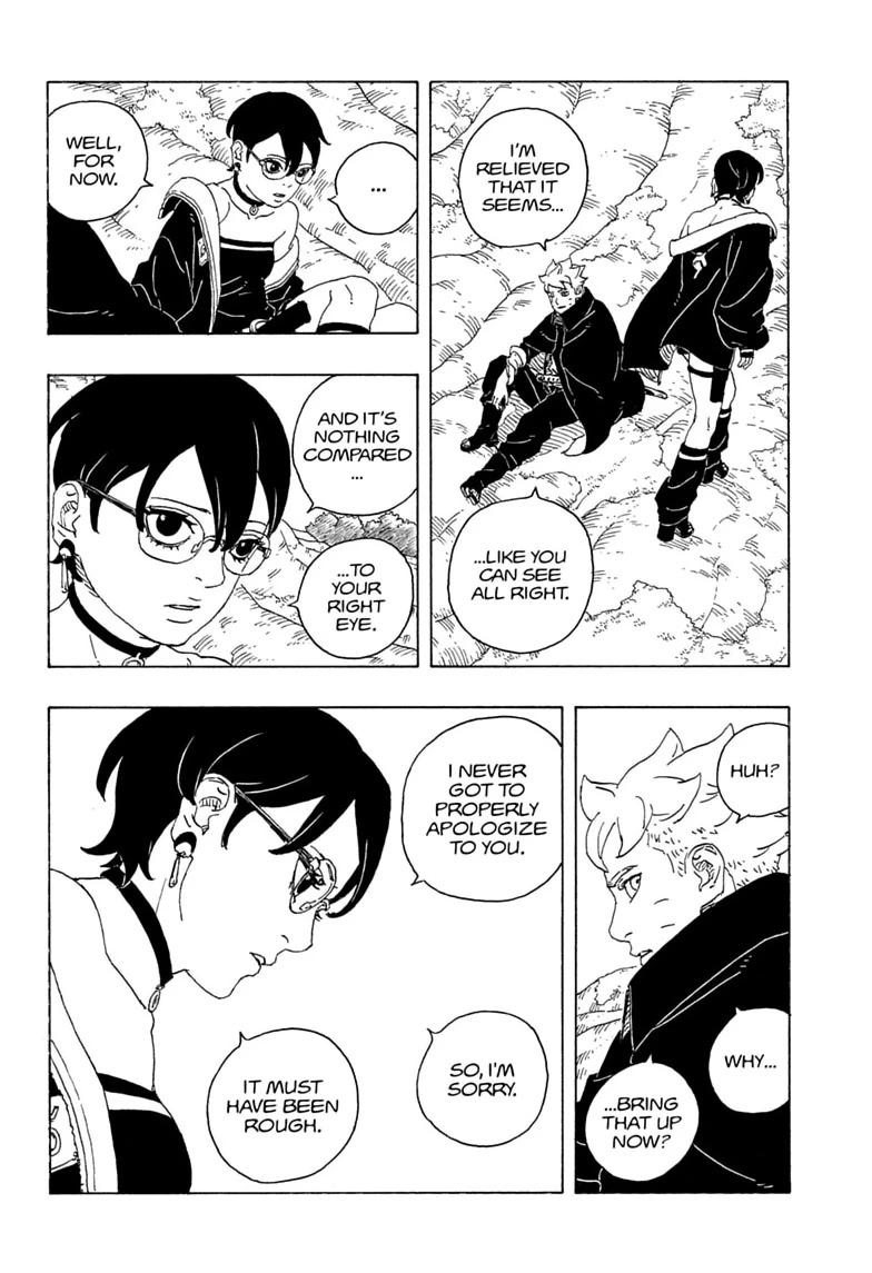 Boruto: Two Blue Vortex Chapter 35 - Page 22