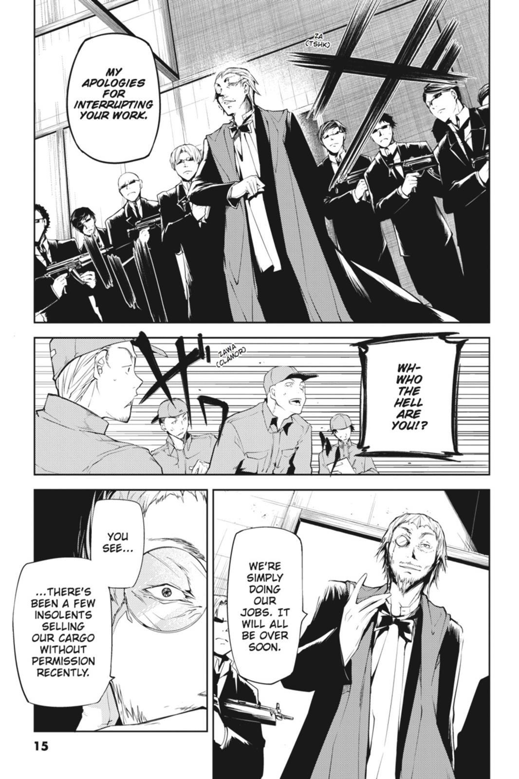 Bungo Stray Dogs Chapter 5 - Page 15