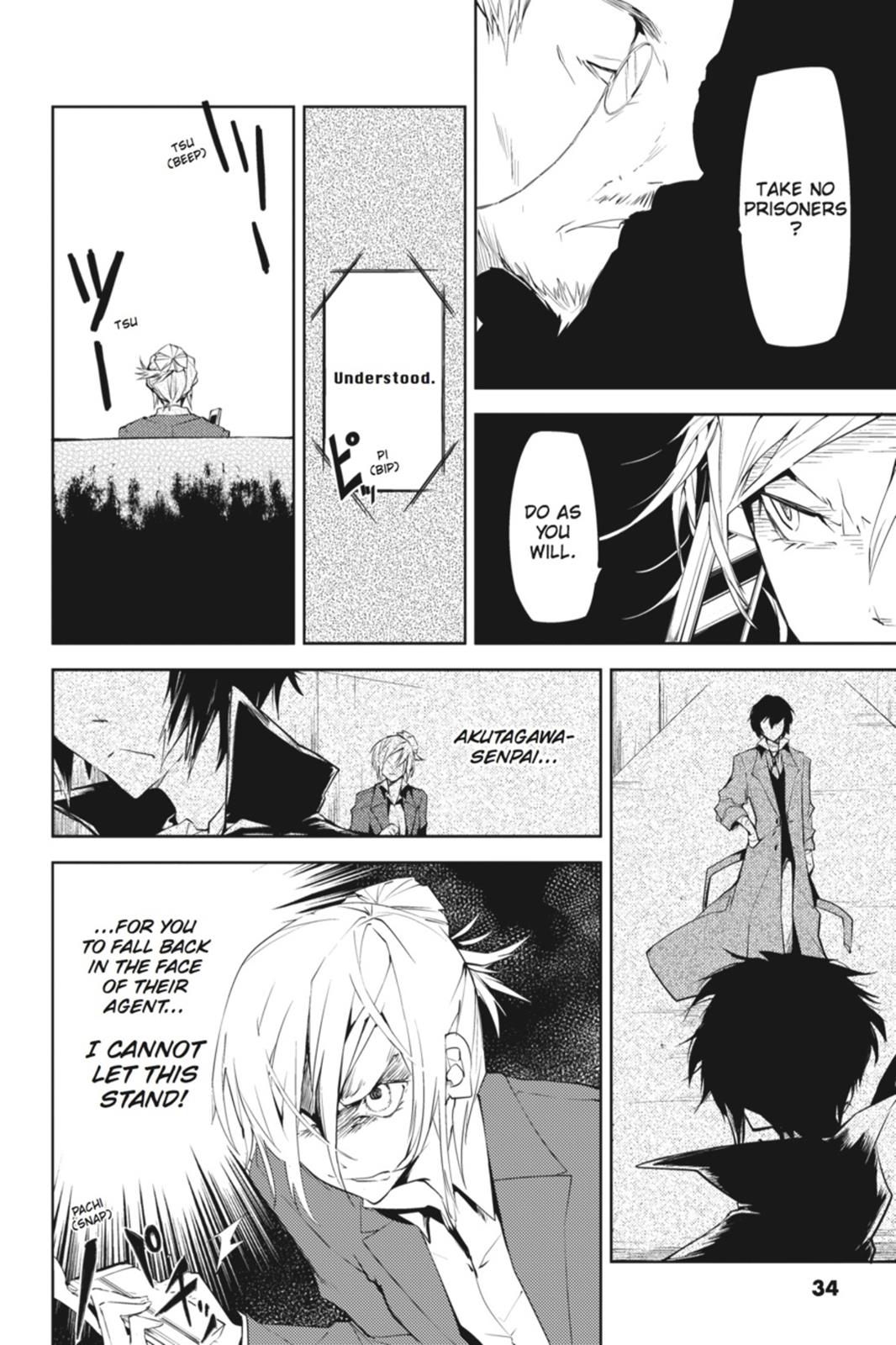 Bungo Stray Dogs Chapter 5 - Page 34