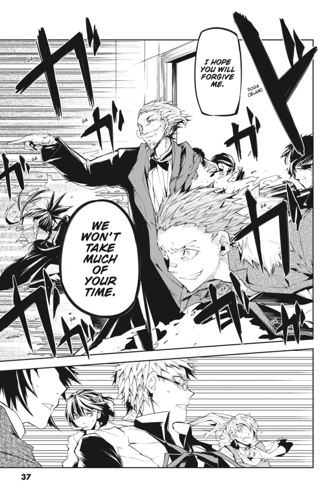 Bungo Stray Dogs Chapter 5 - Page 37