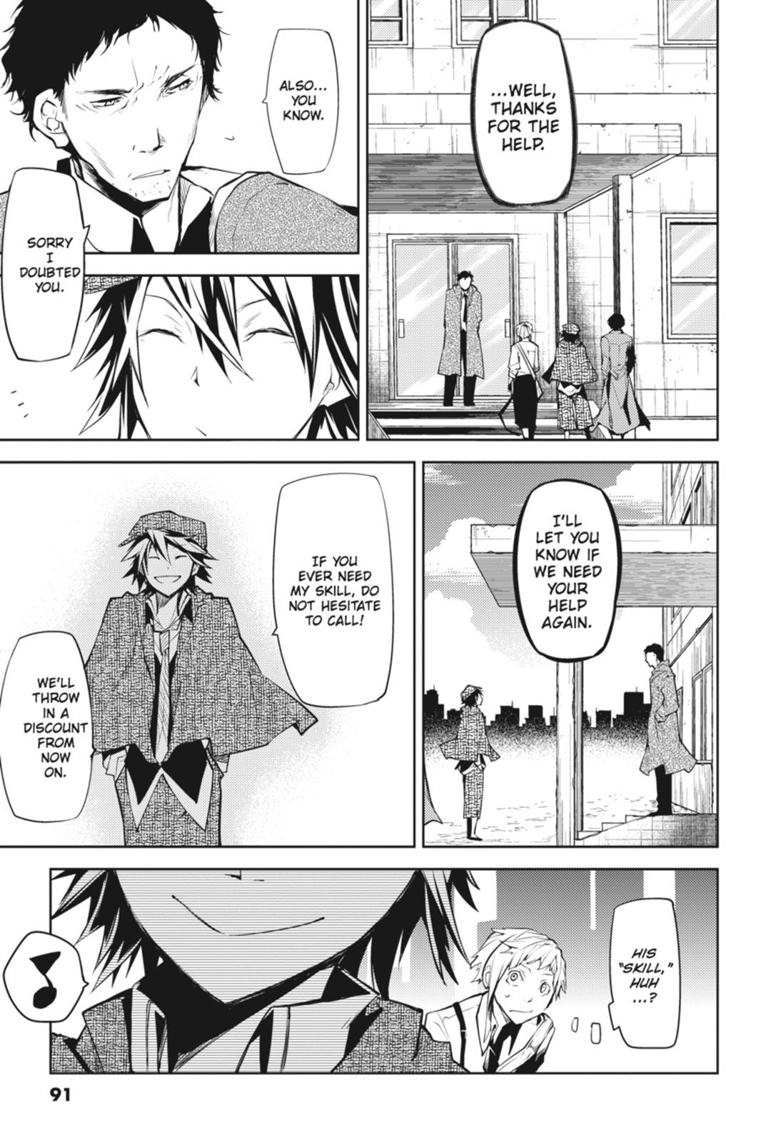 Bungo Stray Dogs Chapter 6 - Page 43