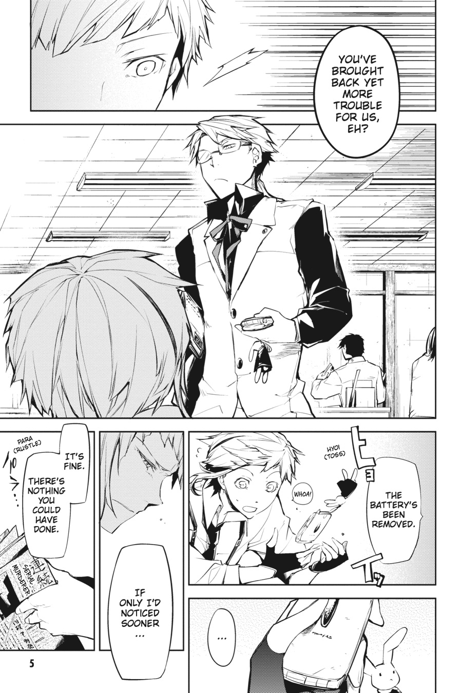 Bungo Stray Dogs Chapter 9 - Page 5