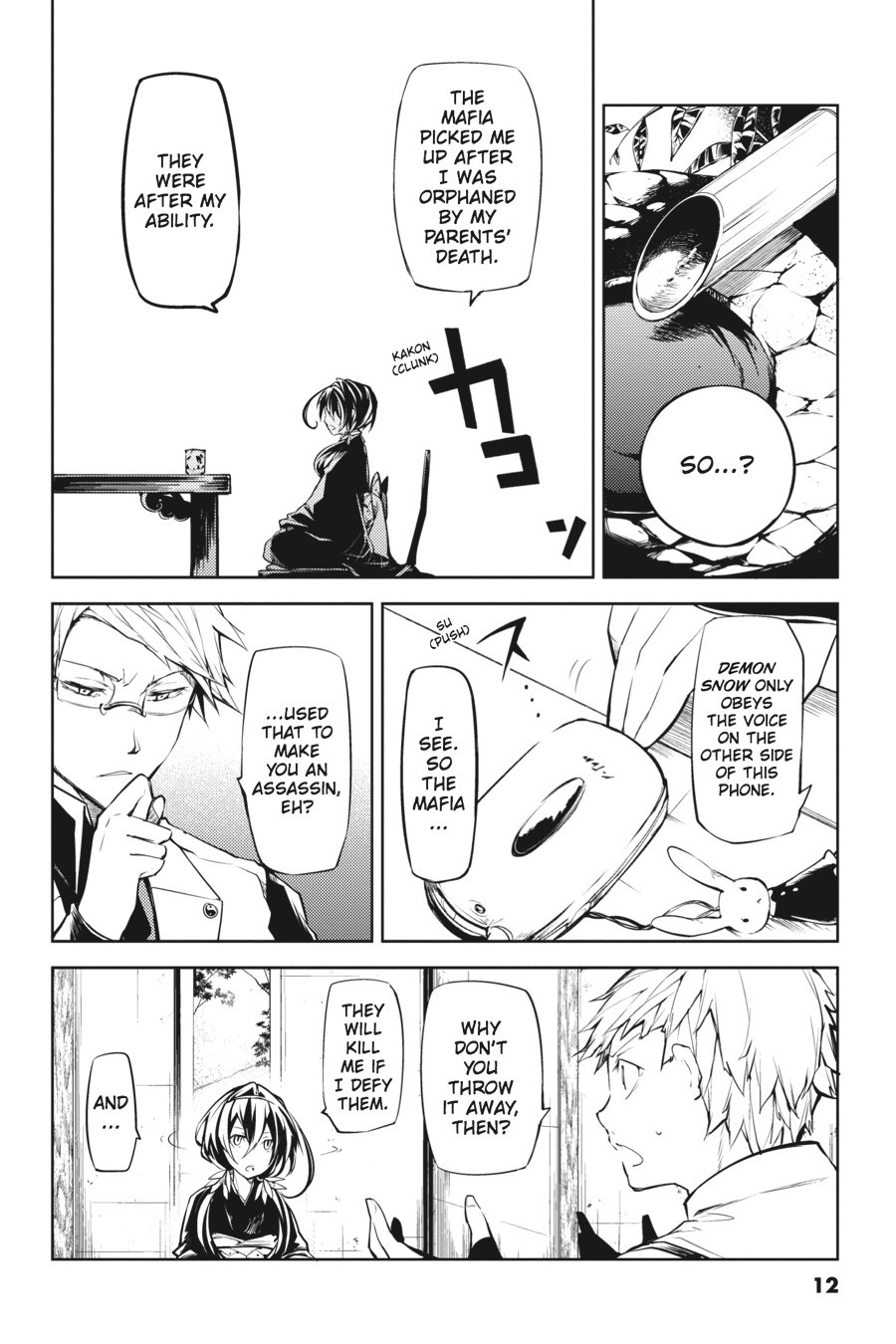 Bungo Stray Dogs Chapter 9 - Page 12
