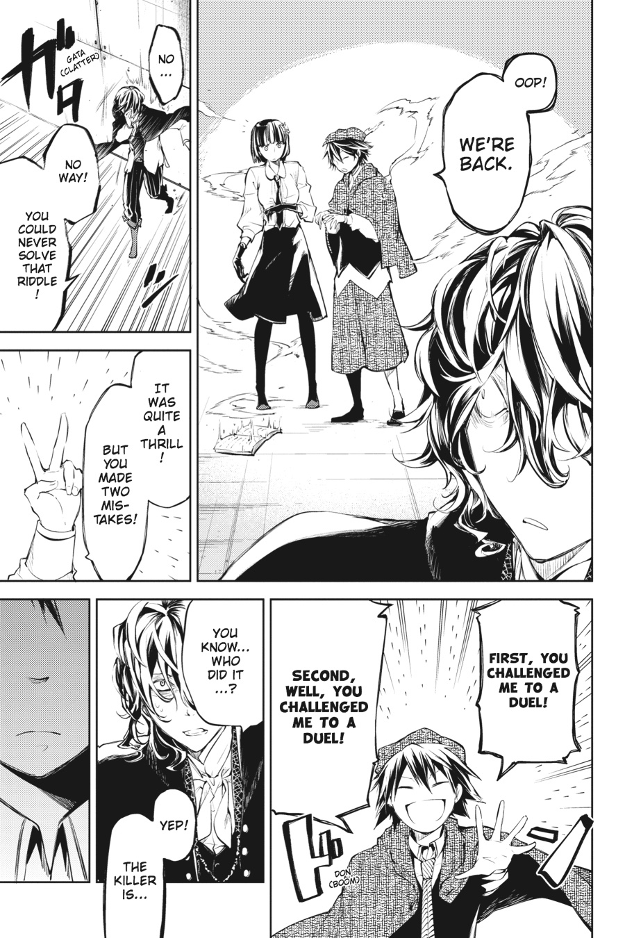 Bungo Stray Dogs Chapter 32 - Page 38